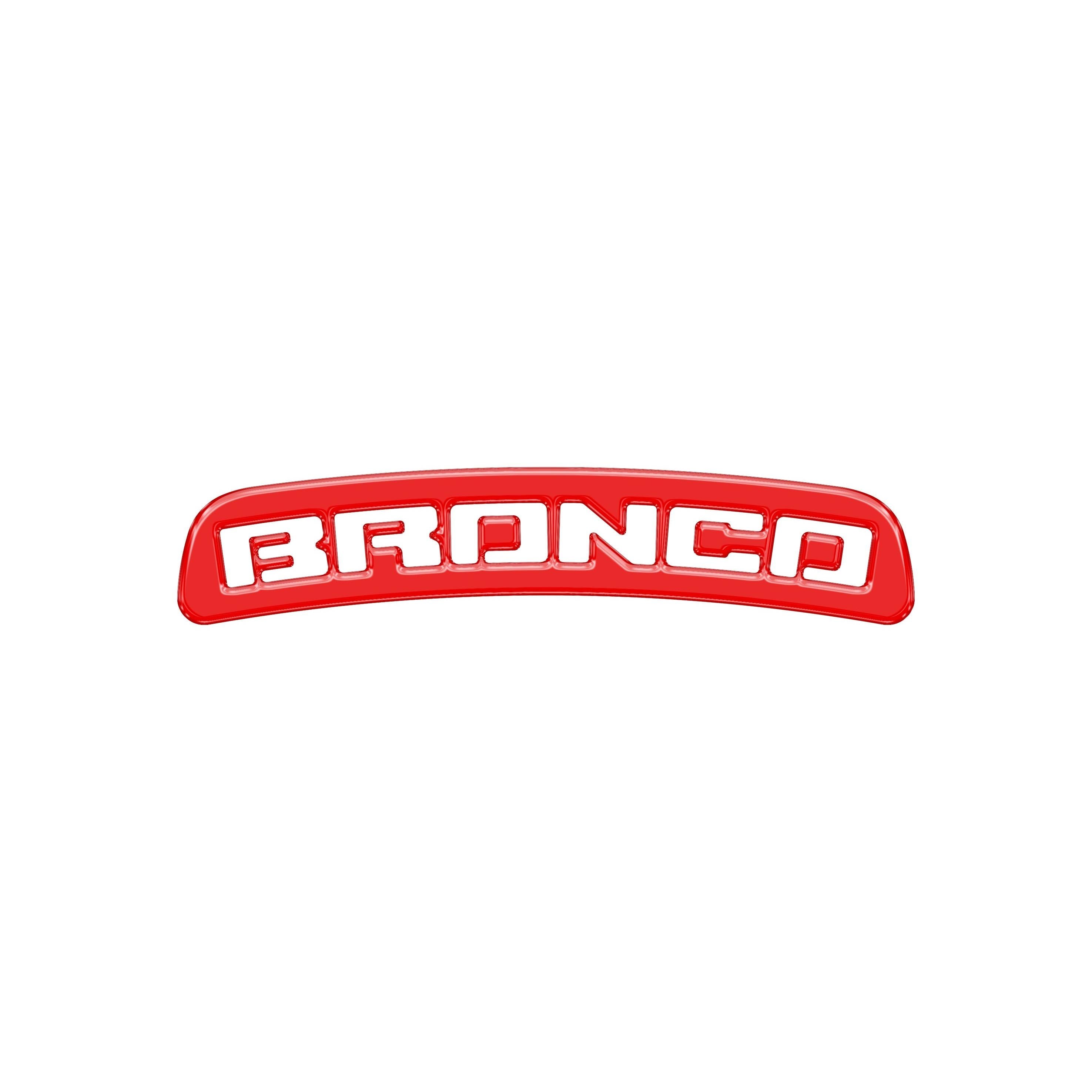 Third Brake Light Overlay Fits 2021-2026 Ford Bronco