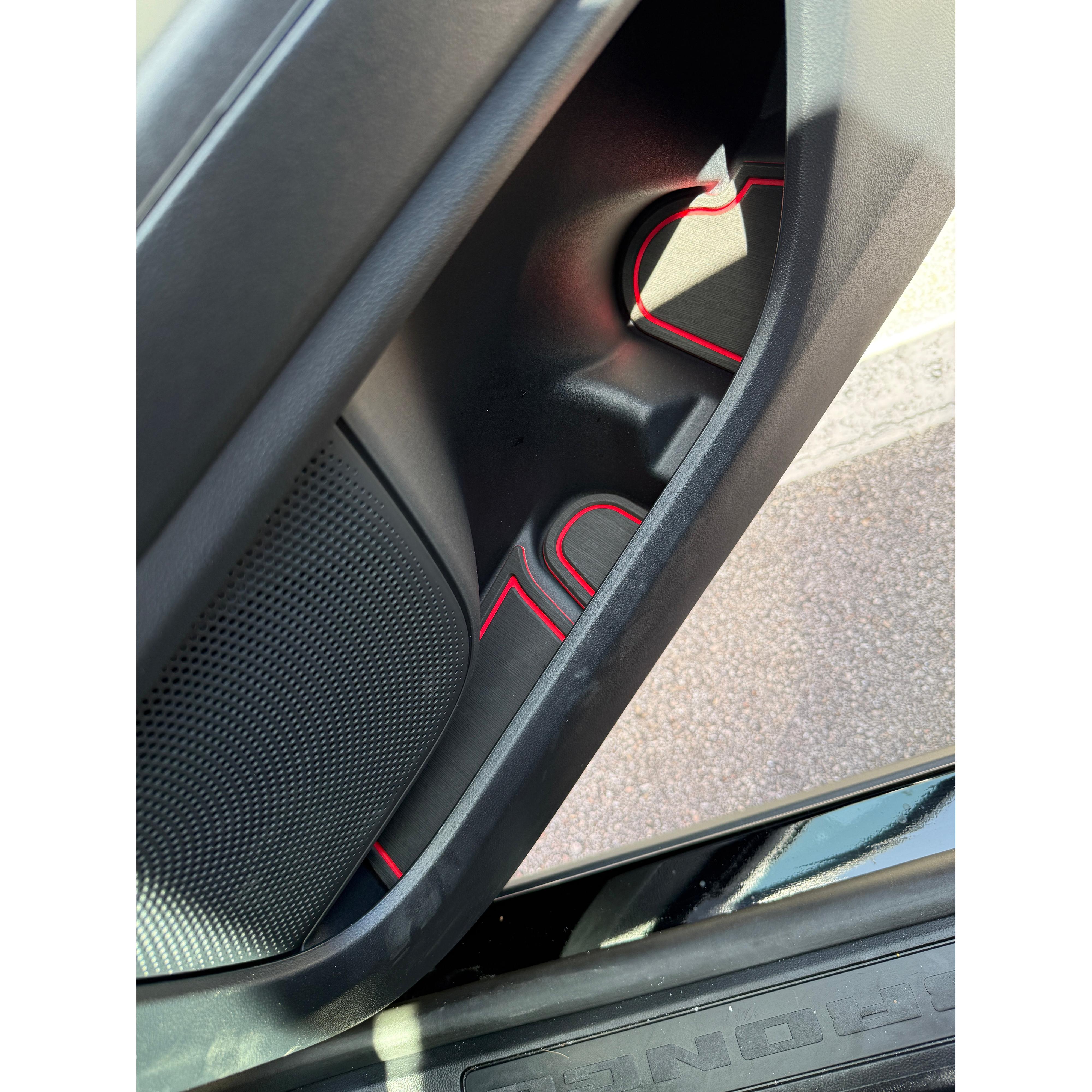 Door Cubby Foam Inserts Fits 2021-2026 Ford Bronco Sport
