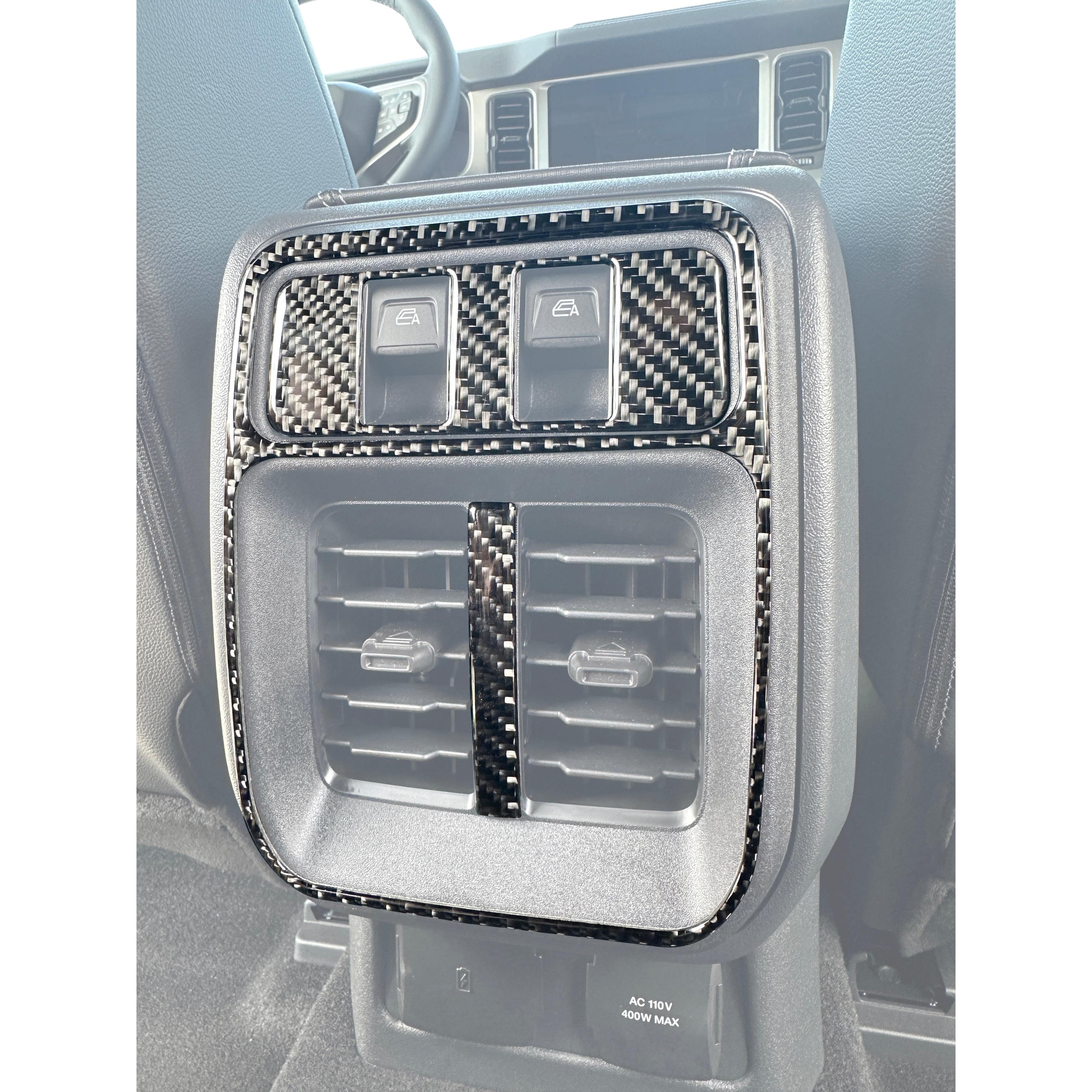 Rear Center Console Accent Trim Fits 2025-2026 Ford Bronco