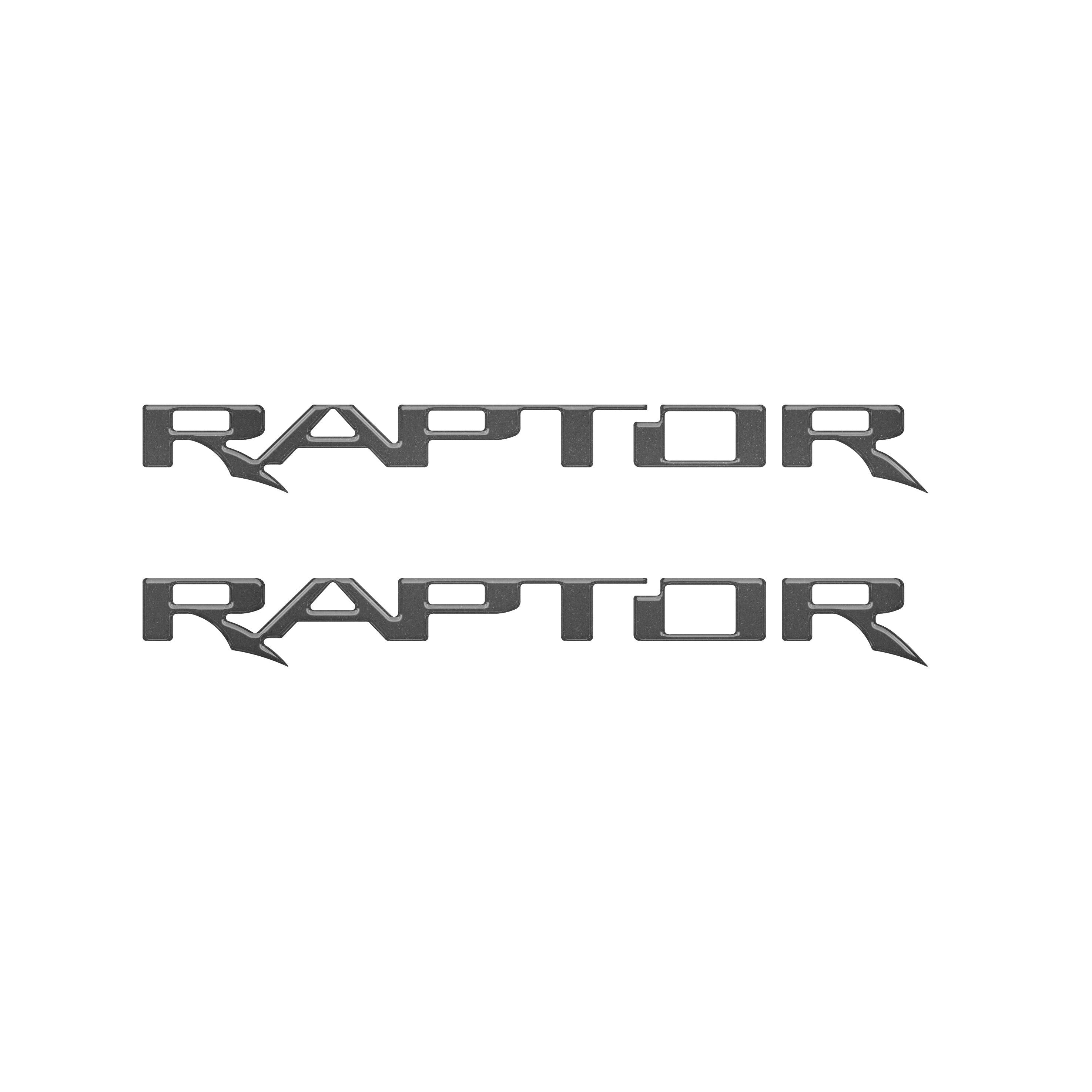Raptor Floor Mat Emblem Inserts Fits 2022-2026 Ford Bronco Raptor