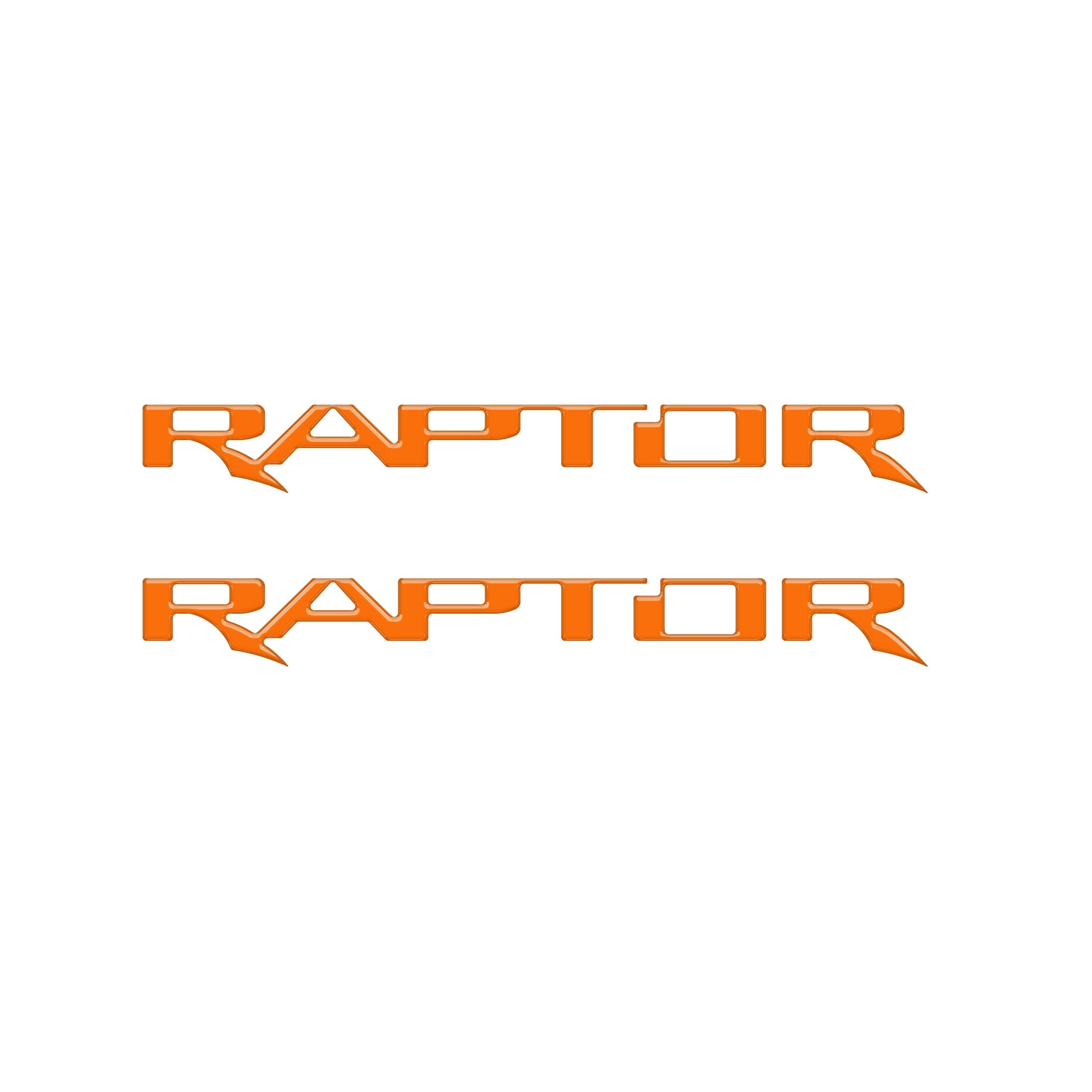 Raptor Floor Mat Emblem Inserts Fits 2022-2026 Ford Bronco Raptor