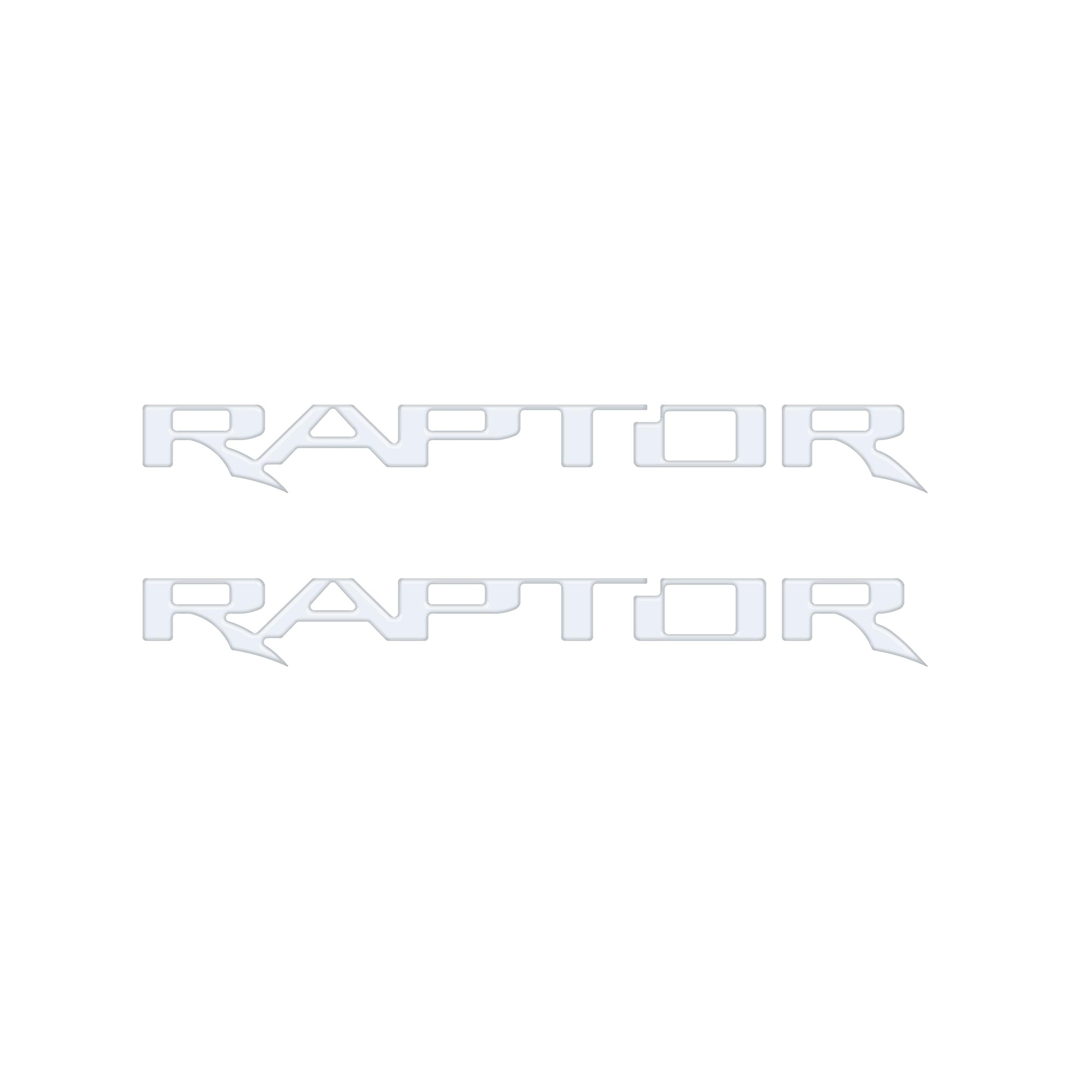 Raptor Floor Mat Emblem Inserts Fits 2022-2026 Ford Bronco Raptor