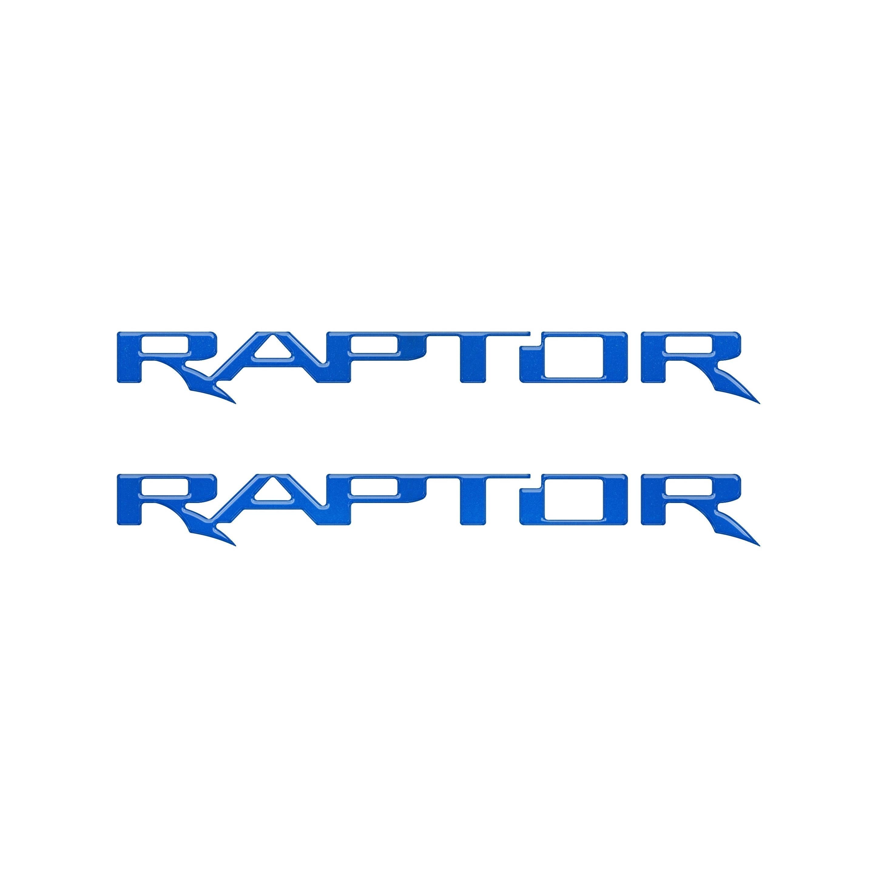 Raptor Floor Mat Emblem Inserts Fits 2022-2026 Ford Bronco Raptor