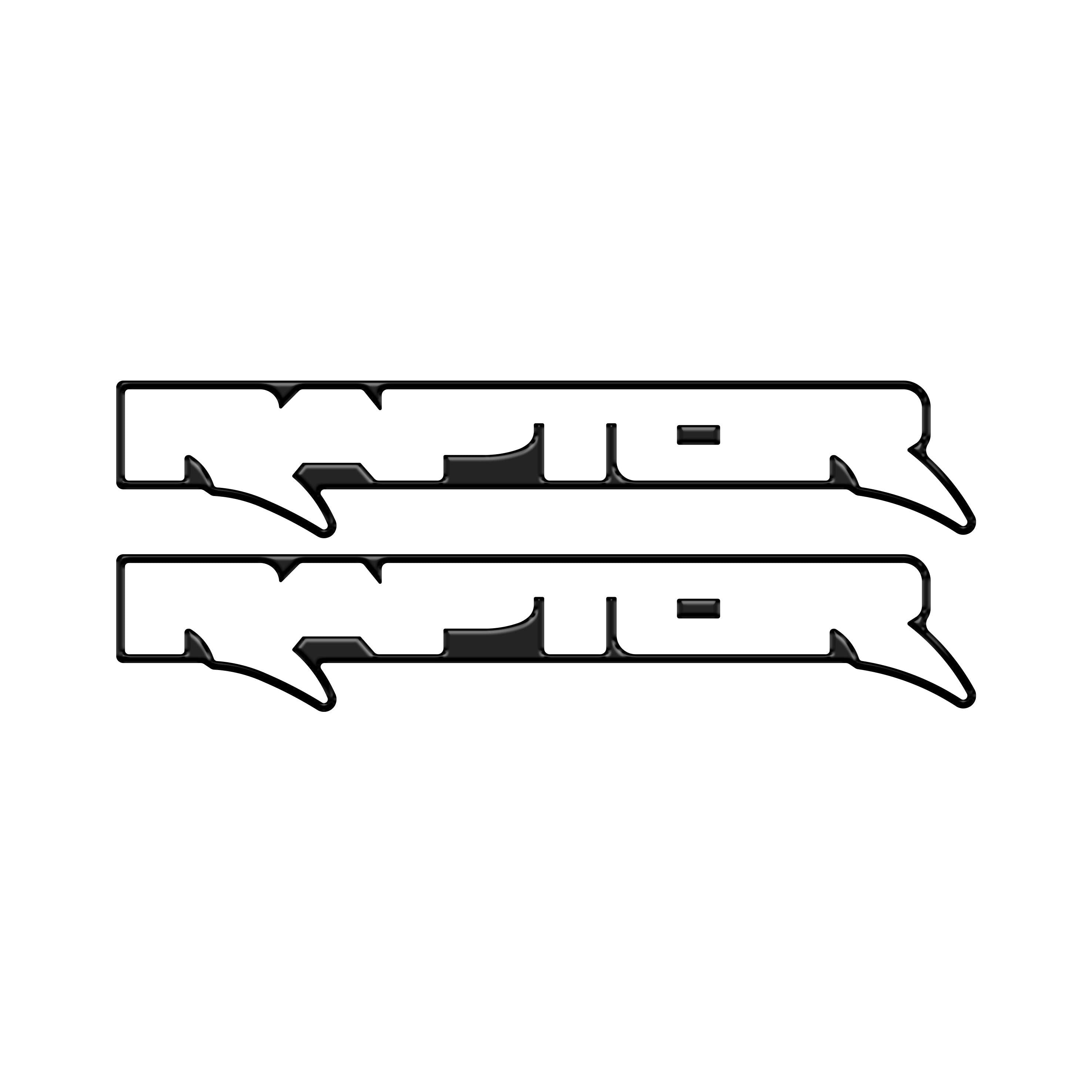Raptor Floor Mat Emblem Inserts Fits 2022-2026 Ford Bronco Raptor