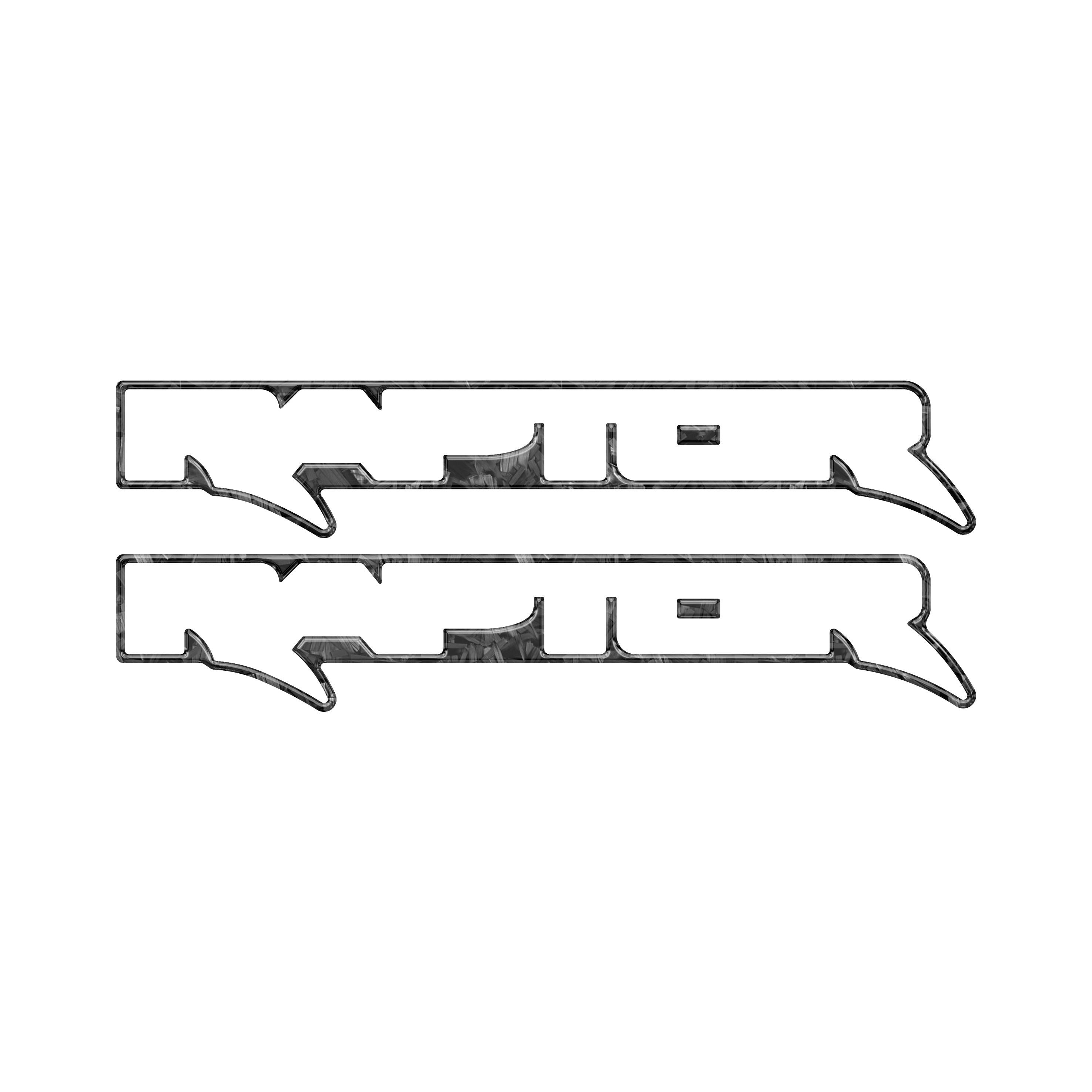 Raptor Floor Mat Emblem Inserts Fits 2022-2026 Ford Bronco Raptor