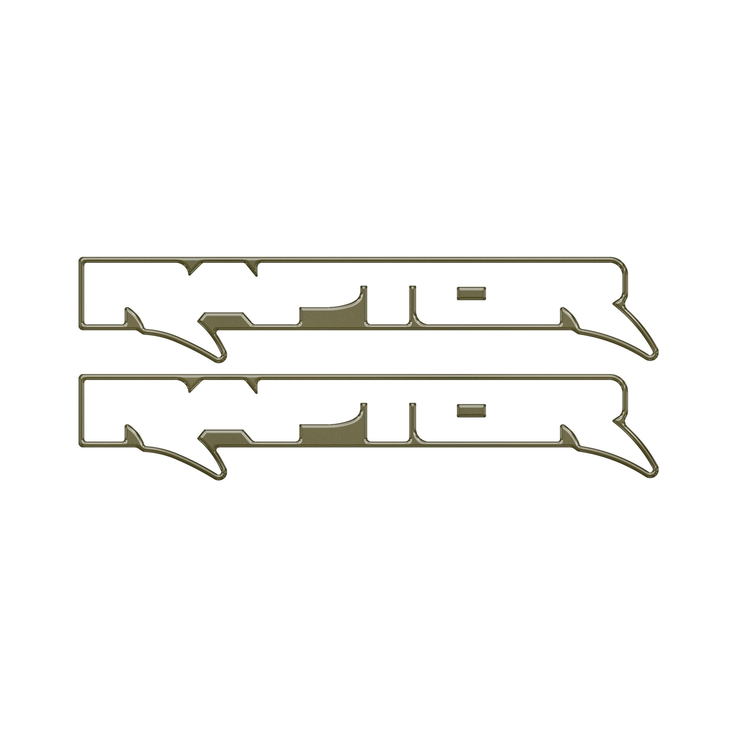 Raptor Floor Mat Emblem Inserts Fits 2022-2026 Ford Bronco Raptor
