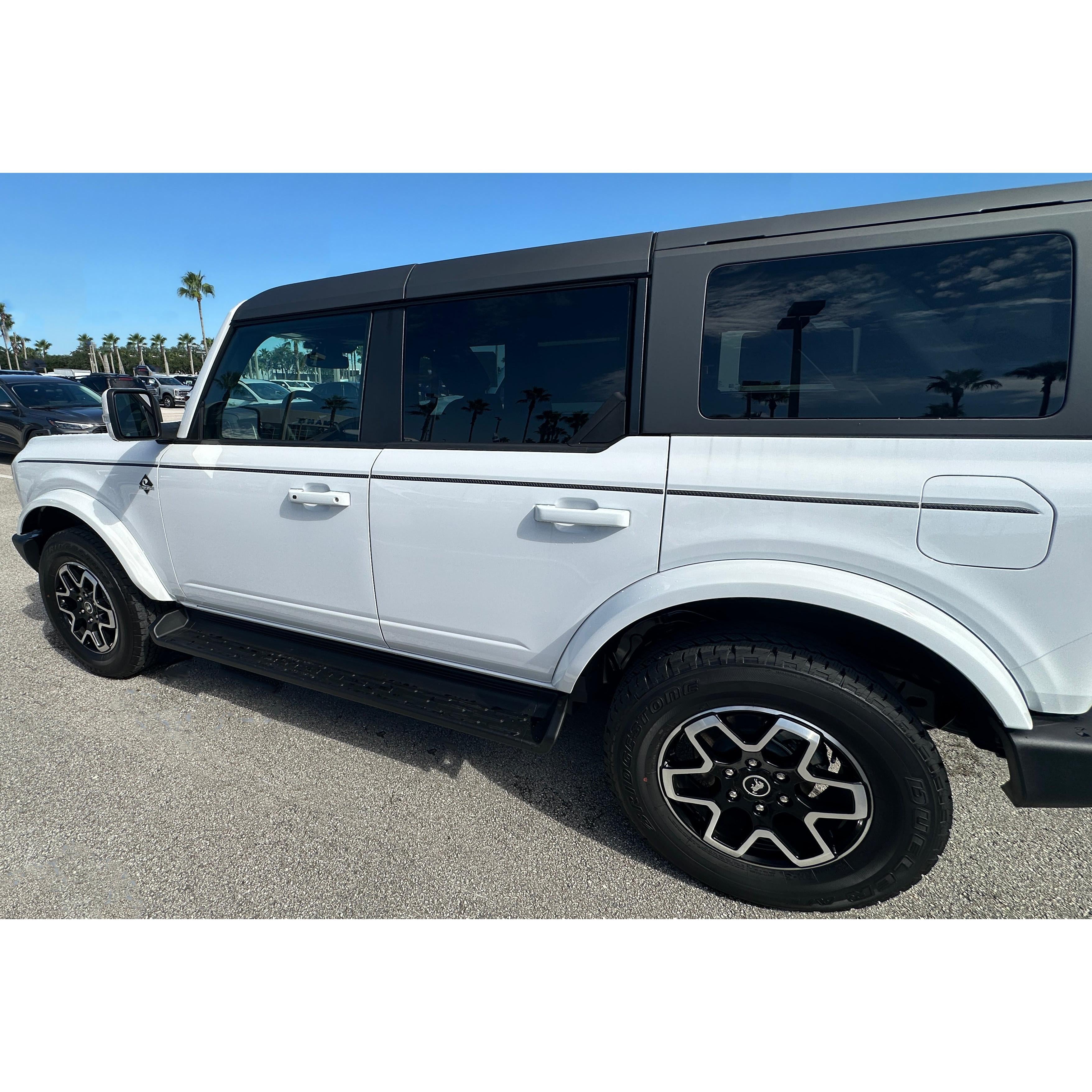 Body Line Accent Trim Fits 2021-2026 Ford Bronco