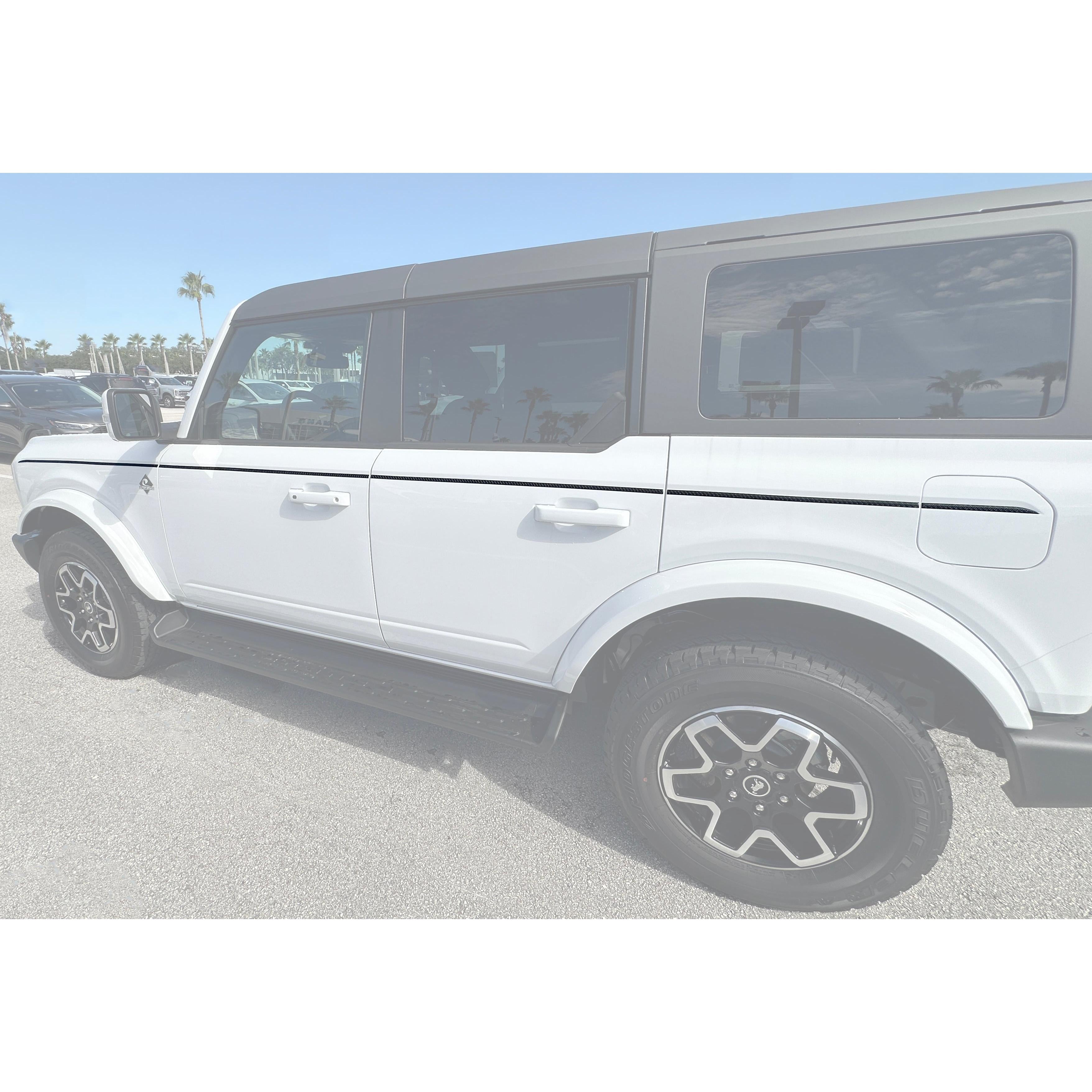Body Line Accent Trim Fits 2021-2026 Ford Bronco