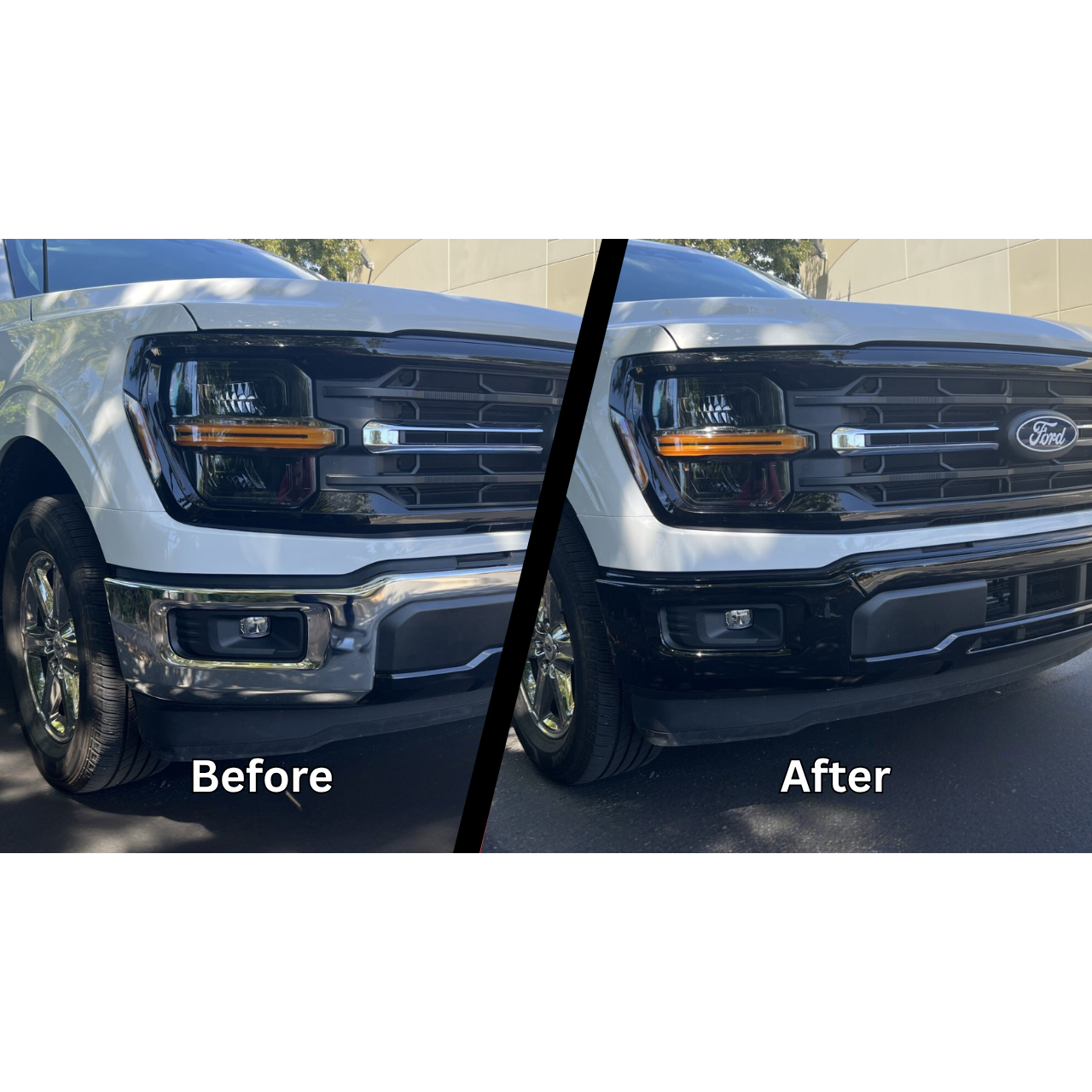 2024-2026 Ford F150 Front Bumper Overlays