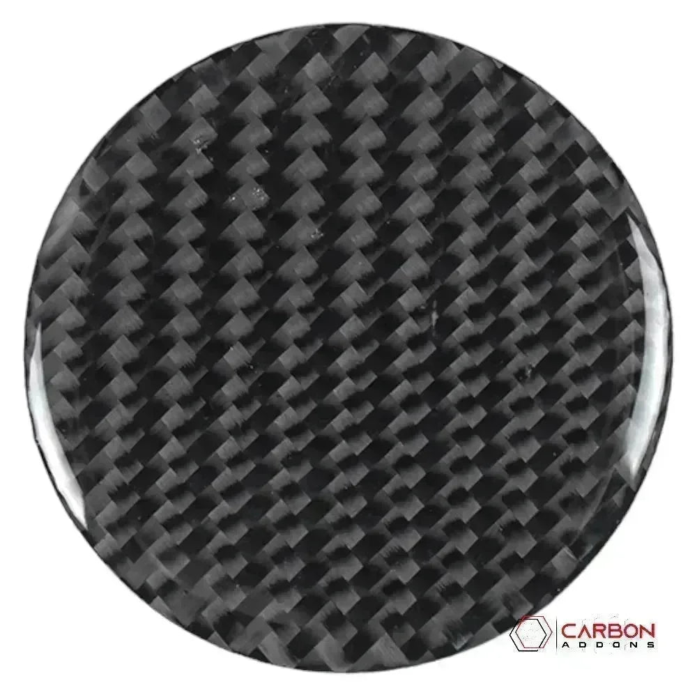 [2pcs] Real Carbon Dash Center AC Vent Control Trim Overlay | 2015-2020 F150