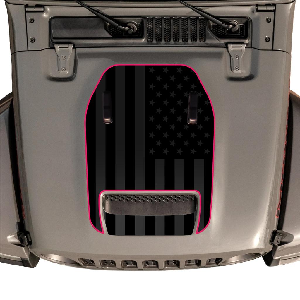 Hood Graphic for Wrangler 392