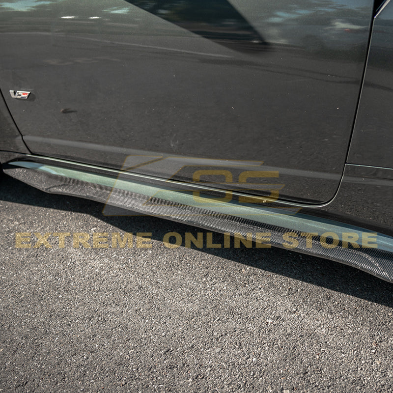 2009-15 Cadillac CTS-V Coupe Carbon Fiber Side Skirts