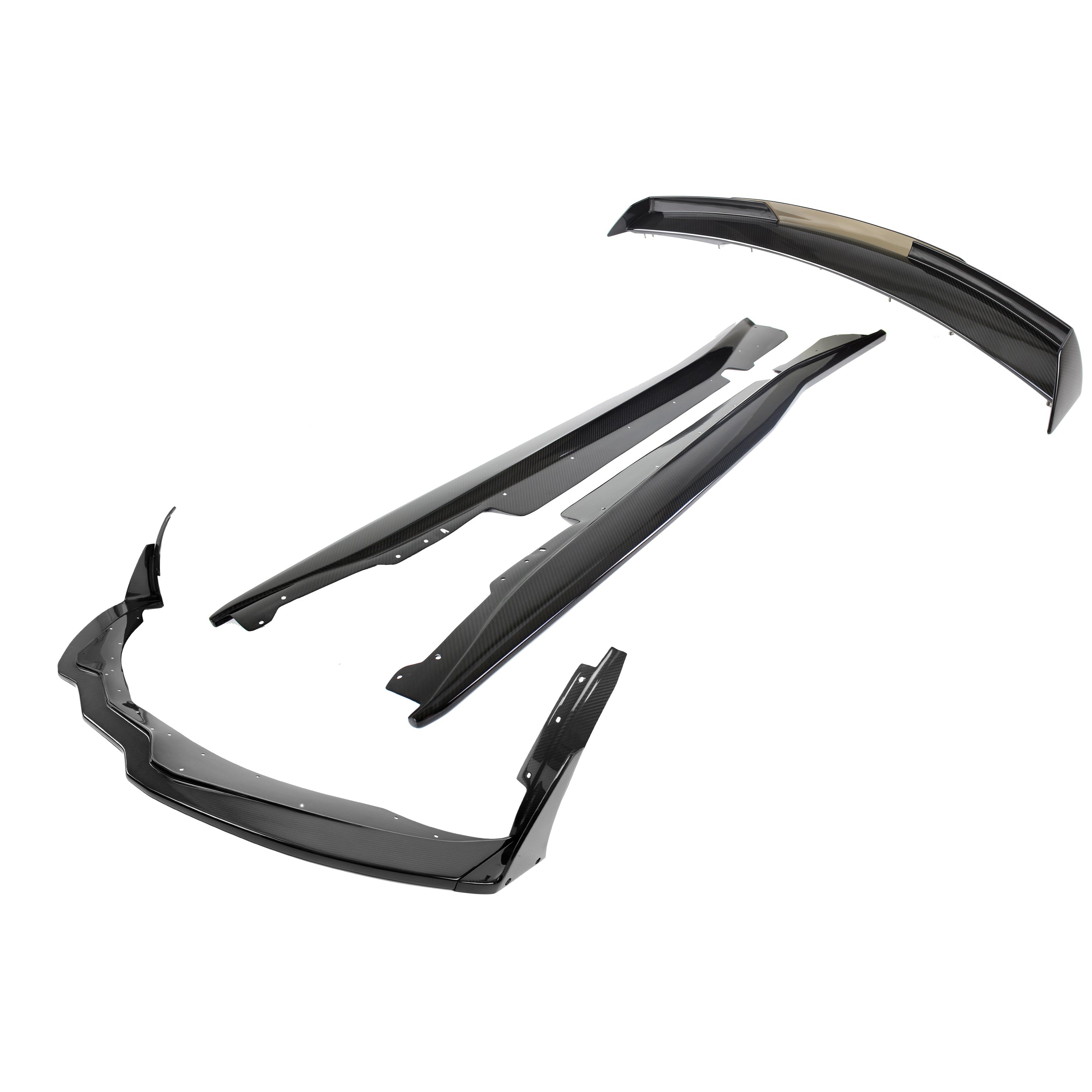 Chevrolet Corvette C7 Stingray Track Pack Aero Kit 2014 - 2019 (Version 2)