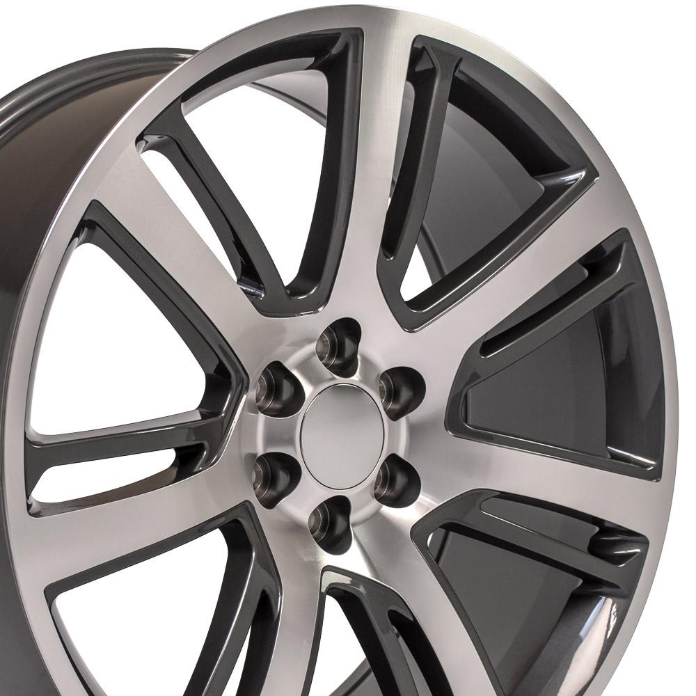 24" Replica CA88 fits Cadillac Escalade 24x10 Machined-SR1 Performance