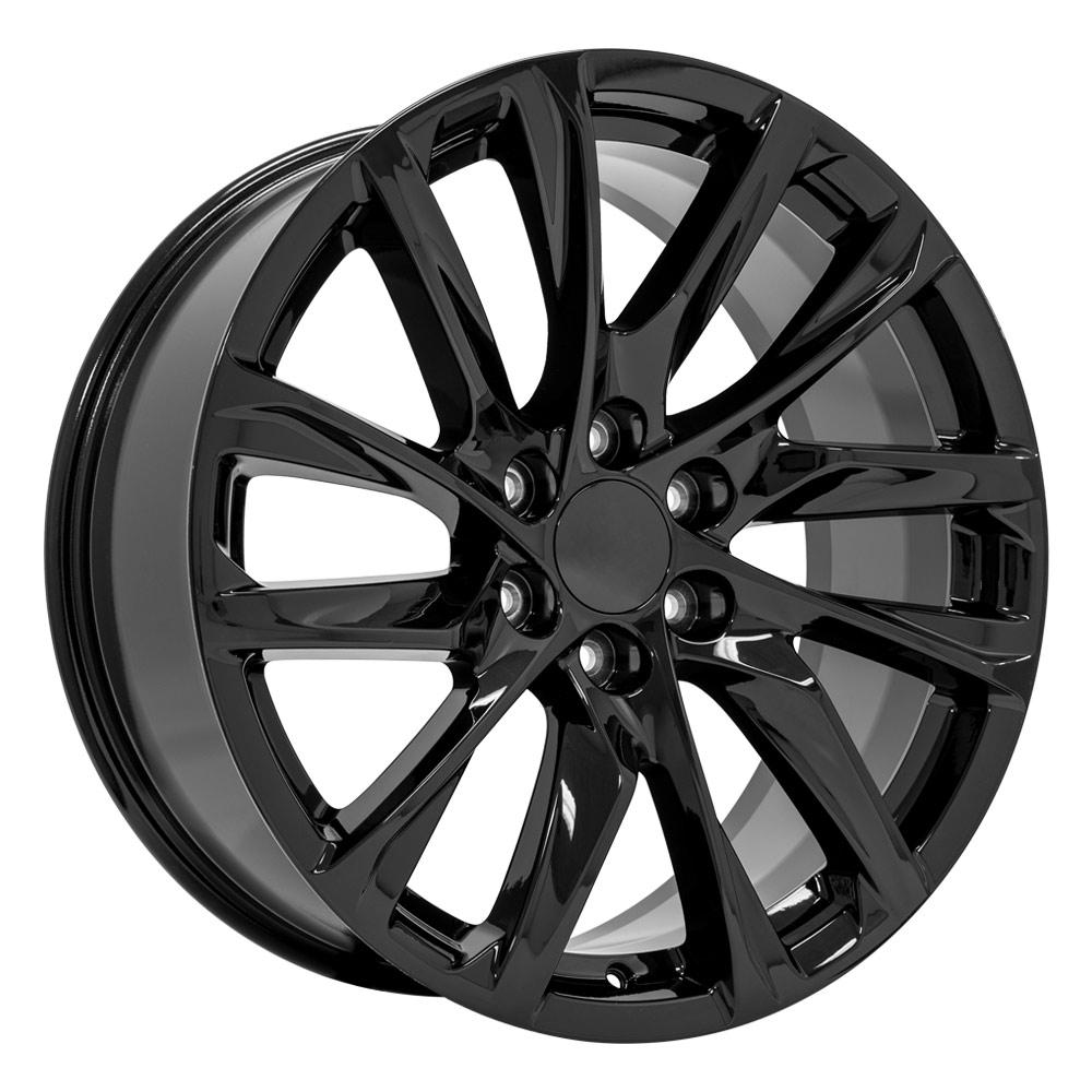 22" Replica CA90 fits Cadillac Escalade 22x9 Gloss Black-SR1 Performance