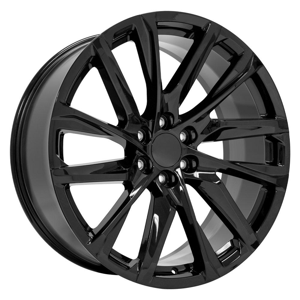 24" Replica CA90 fits Cadillac Escalade 24x10 Gloss Black-SR1 Performance
