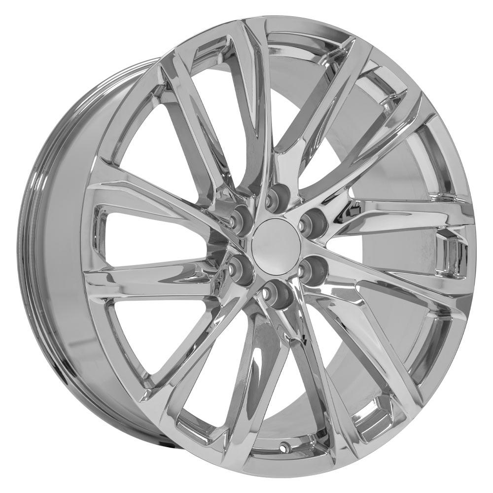 24" Replica CA90 fits Cadillac Escalade 24x10 Chrome-SR1 Performance