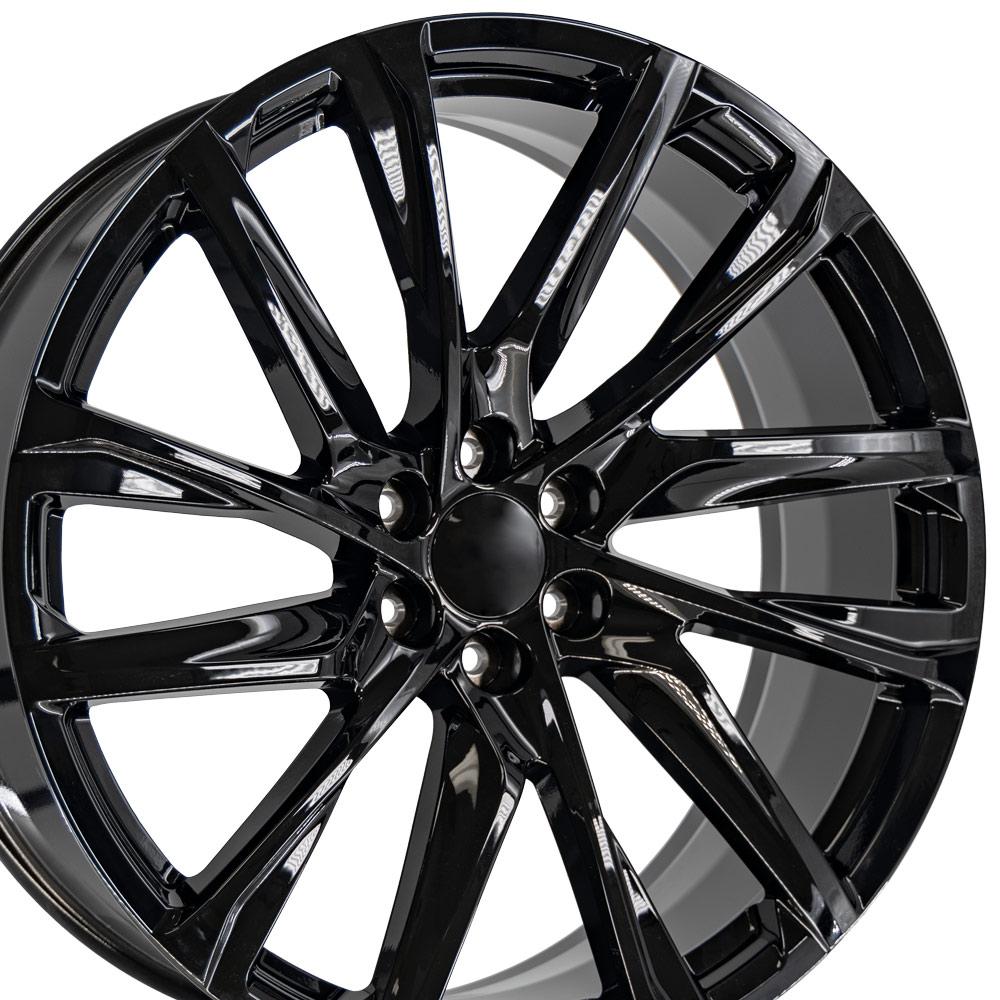26" Replica CA90 fits Cadillac Escalade 26x10 Black-SR1 Performance