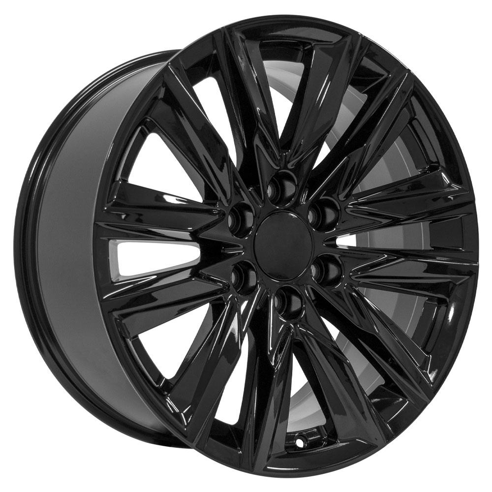 20" Replica CA91 fits Cadillac Escalade 20x9 Gloss Black-SR1 Performance