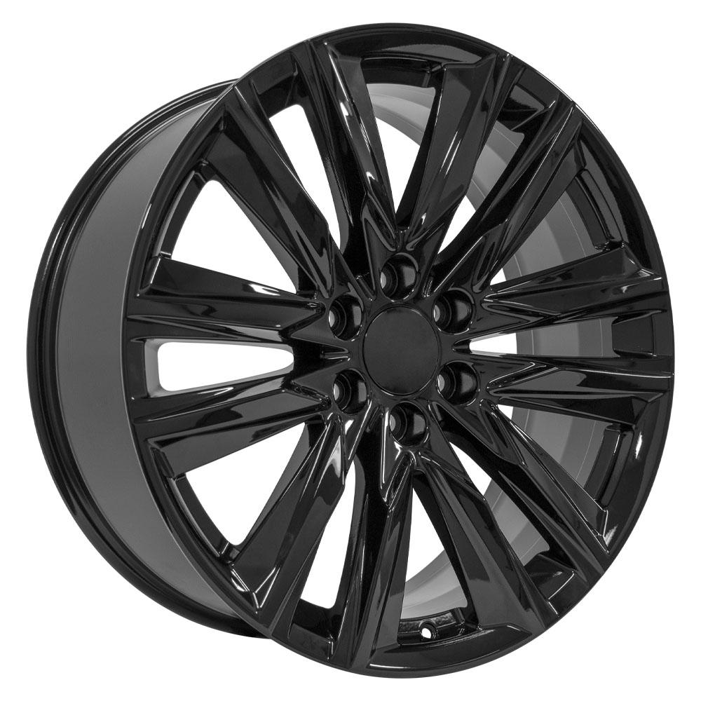 22" Replica CA91 fits Cadillac Escalade 22x9 Gloss Black-SR1 Performance