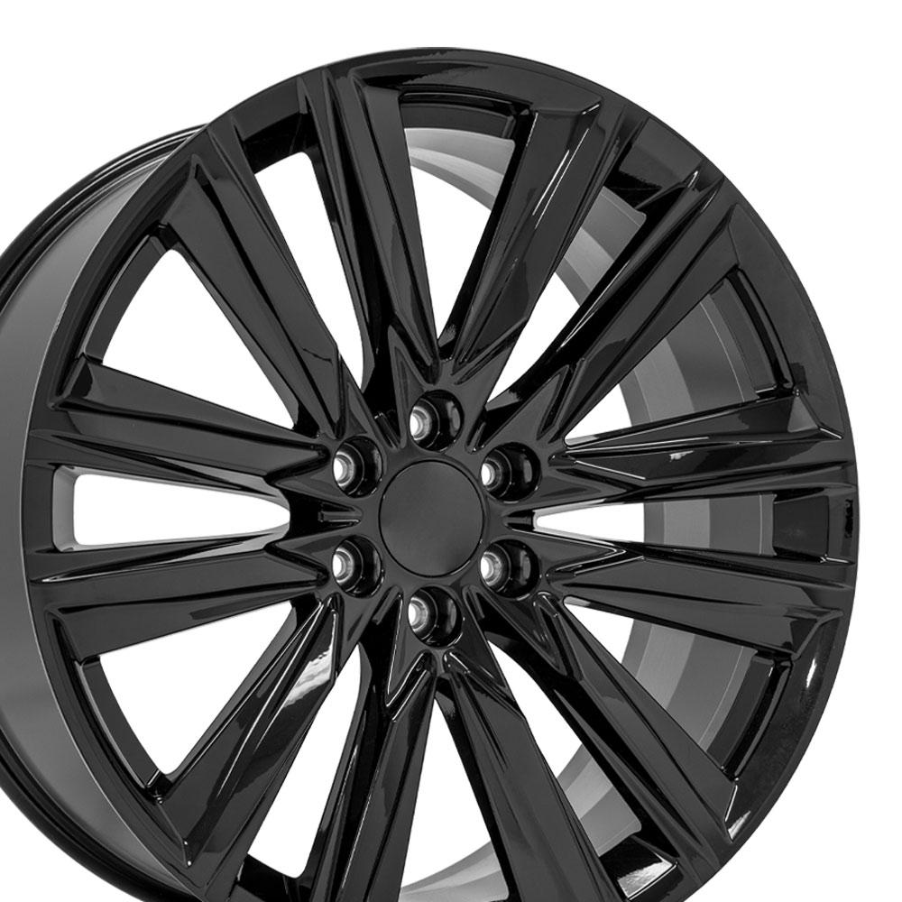 24" Replica CA91 fits Cadillac Escalade 24x10 Gloss Black-SR1 Performance