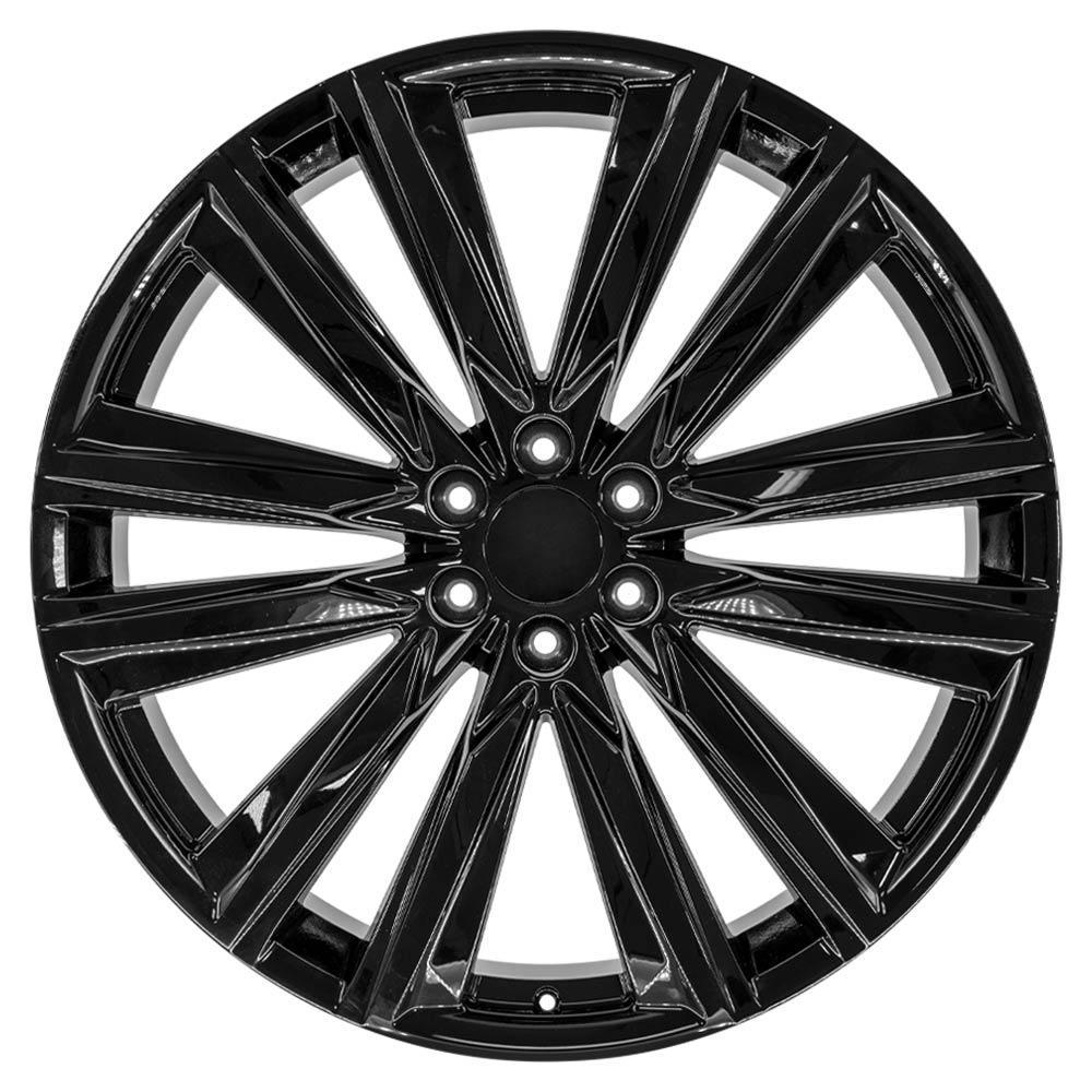 26" Replica CA91 fits Cadillac Escalade 26x10 Black-SR1 Performance