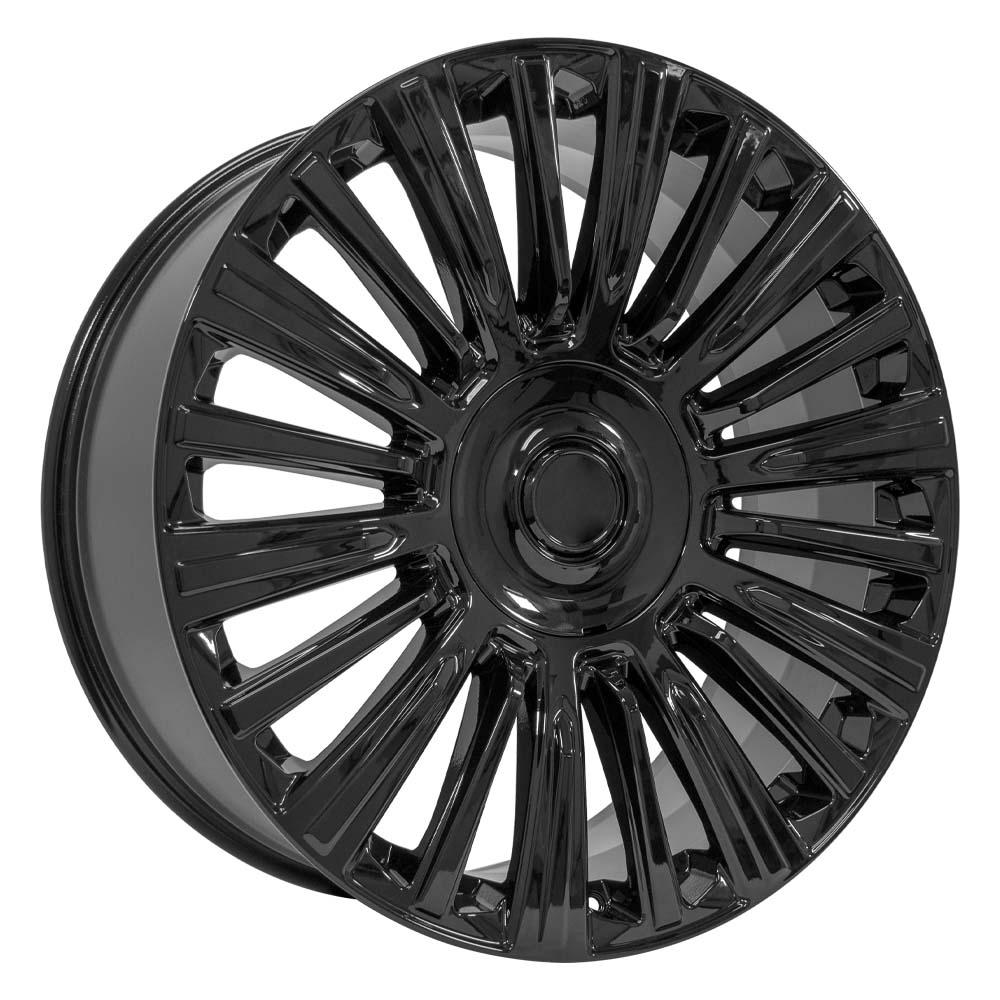 24" Replica CA92 fits Cadillac Escalade 24x10 Gloss Black-SR1 Performance