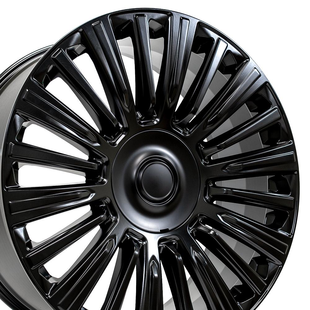 24" Replica CA92 fits Cadillac Escalade 24x10 Satin Black-SR1 Performance