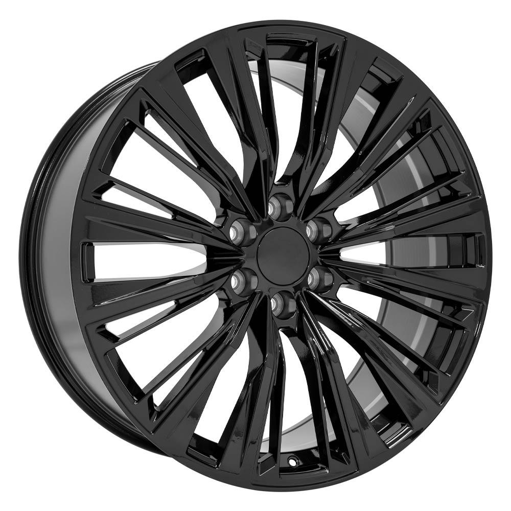 24" Replica CA93 fits Cadillac Escalade 24x10 Gloss Black-SR1 Performance