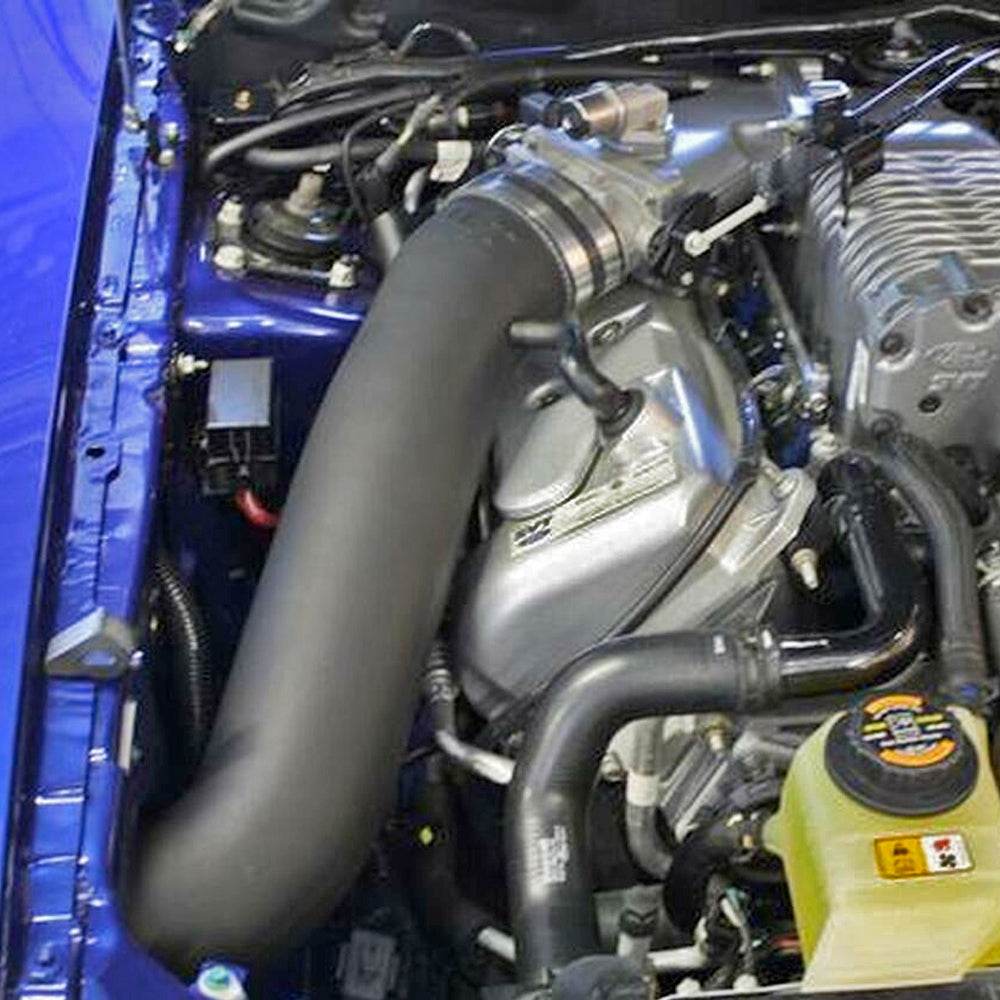 JLT Cold Air Intake Kit for 2003-2004 SVT Cobra - S&B installed in the engine compartment of a vehicle
