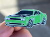 Dodge Challenger SRT Demon Enamel Pin - Muscle Car Lapel Pin