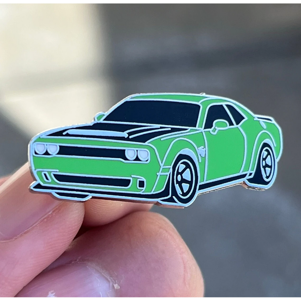 Dodge Challenger SRT Demon Enamel Pin - Muscle Car Lapel Pin – SR1 ...