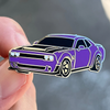 Dodge Challenger SRT Demon Enamel Pin - Muscle Car Lapel Pin