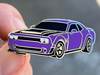 Dodge Challenger SRT Demon Enamel Pin - Muscle Car Lapel Pin