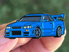 1999 Skyline R34 GTR Enamel Pin - JDM Edition GT-R Lapel Pin