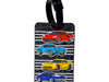 Chevrolet Corvette Luggage Tag for Suitcases - w/ID Insert and Black Vinyl Strap