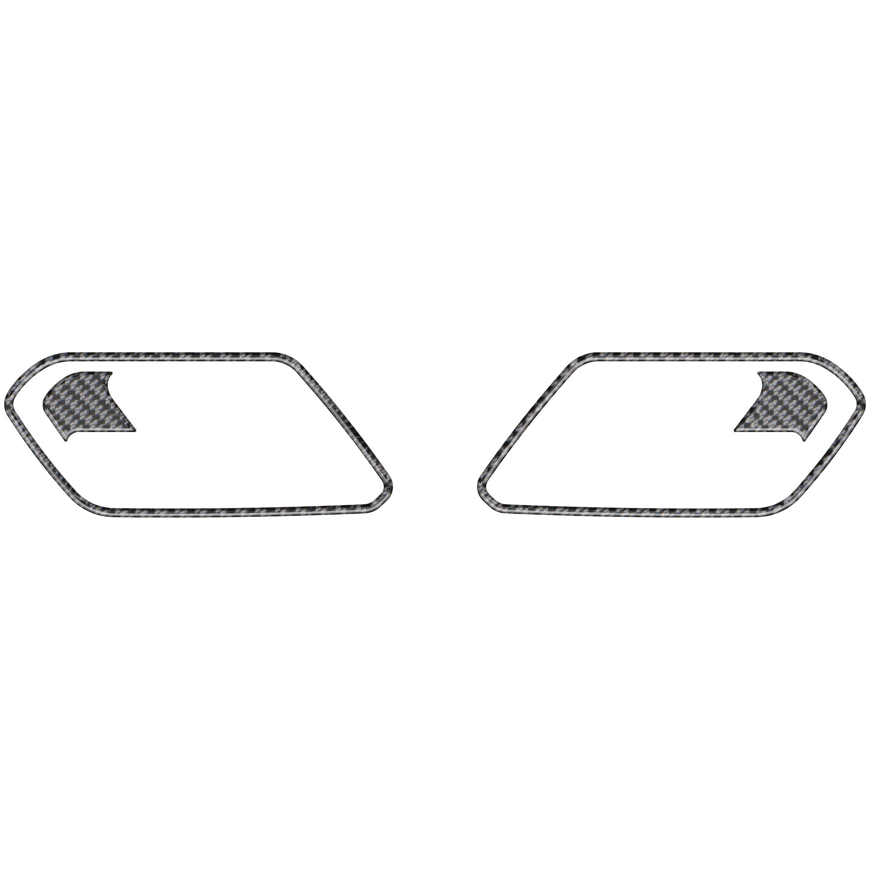 Door Handle Accent Trim Fits 2023-2026 Chevrolet Colorado & GMC Canyon