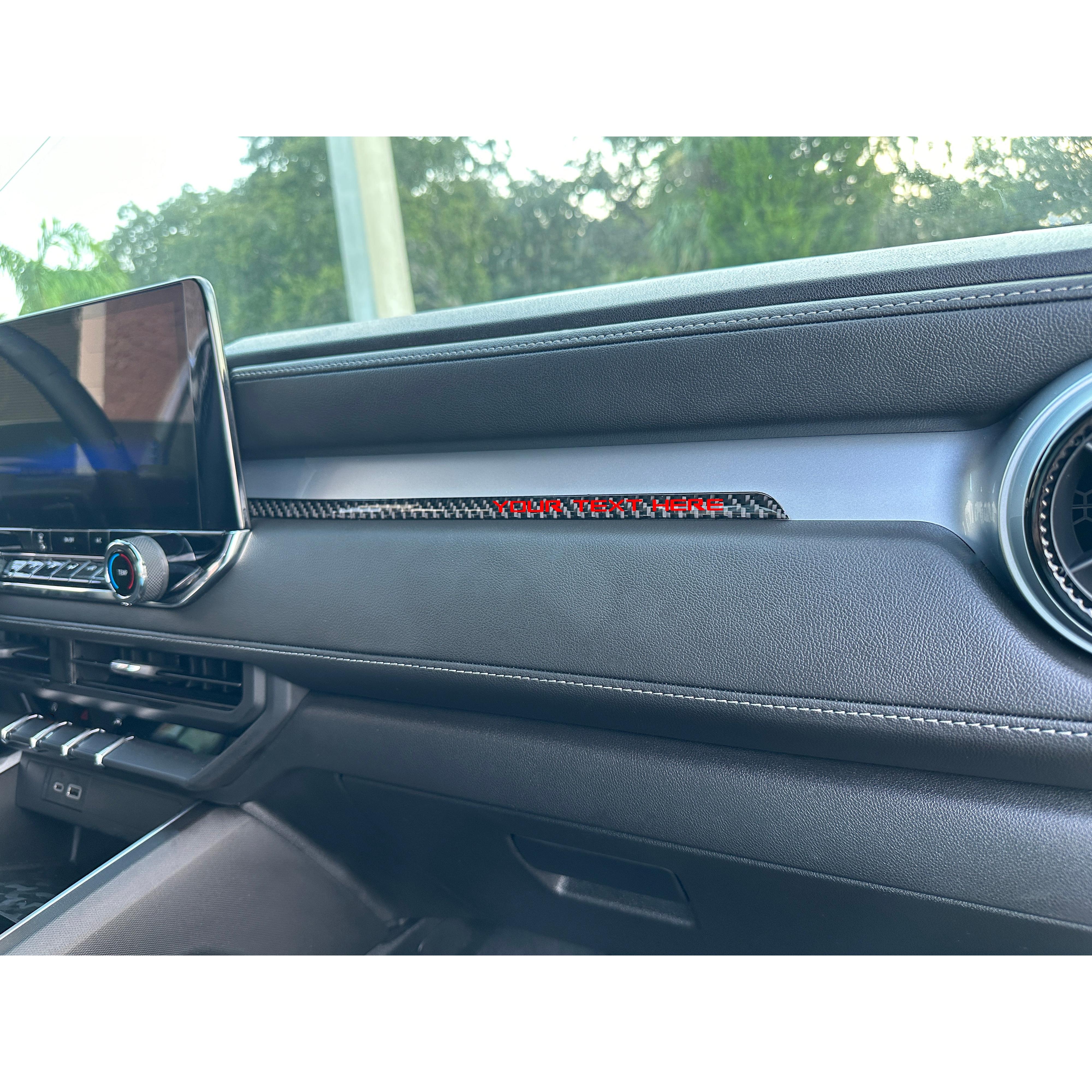 Passenger Side Dash Line Accent Trim Fits 2023-2026 Chevrolet Colorado & GMC Canyon