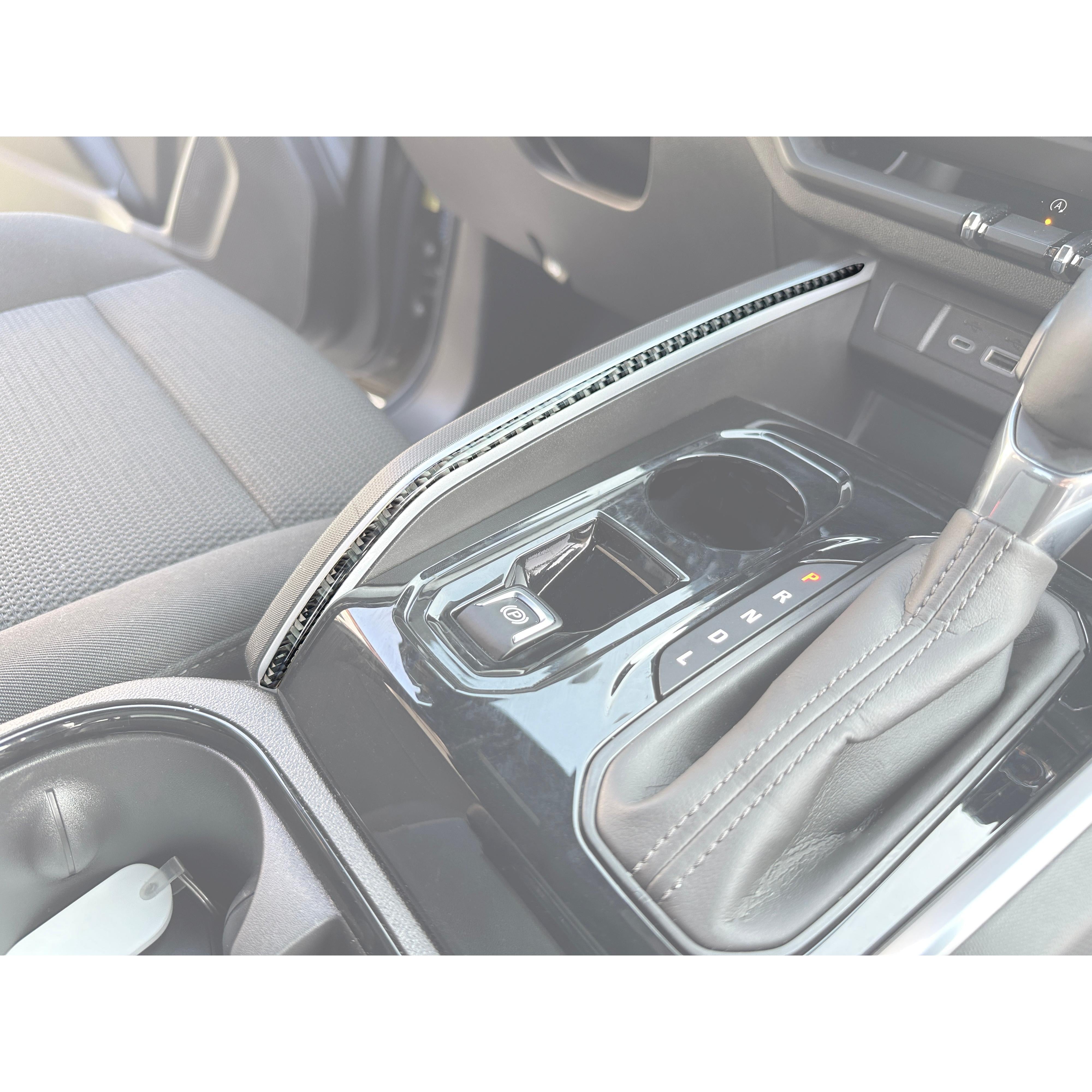 Center Console Line Accent Trim Fits 2023-2026 Chevrolet Colorado & GMC Canyon