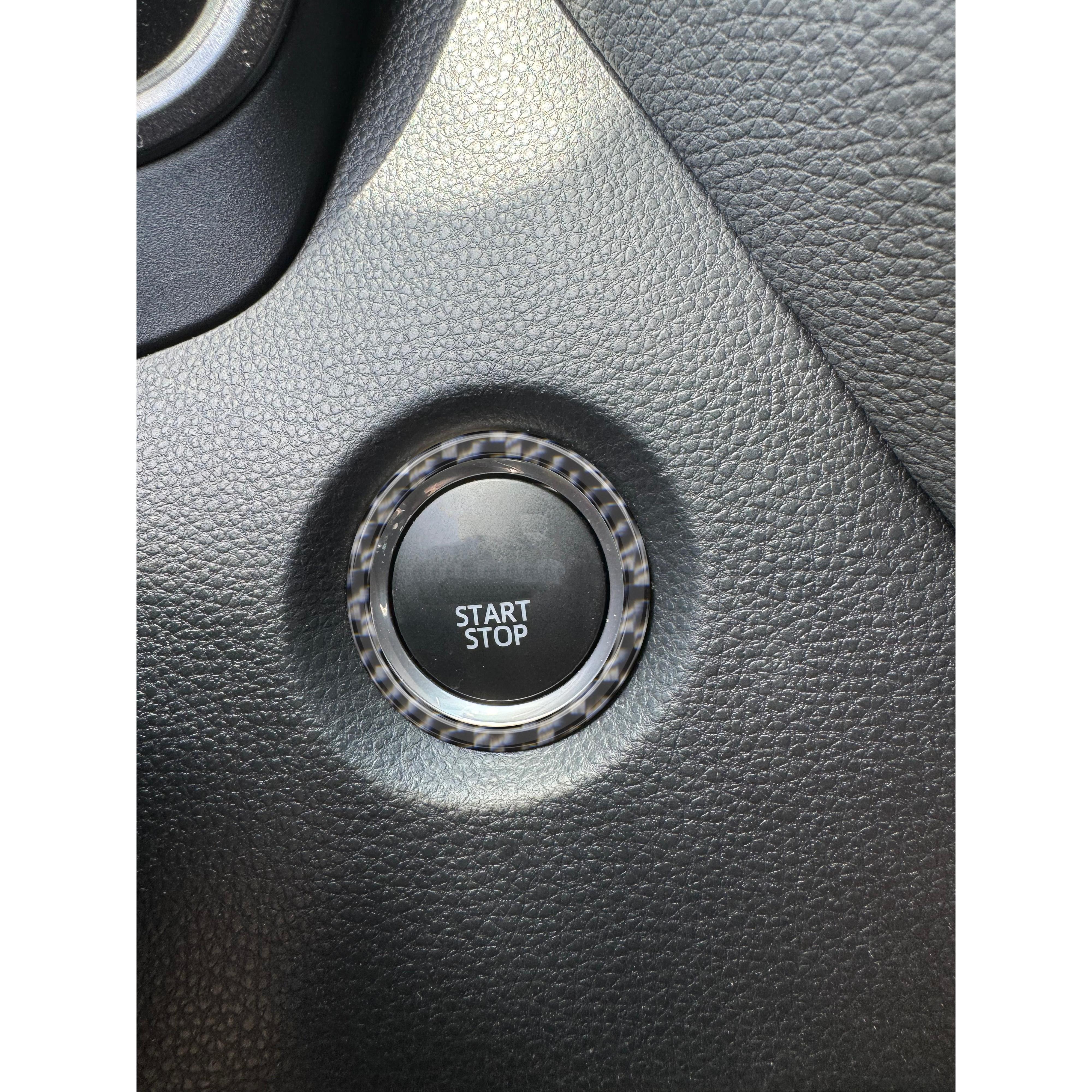 Push-To-Start Button Accent Trim Fits 2023-2025 Toyota GR Corolla