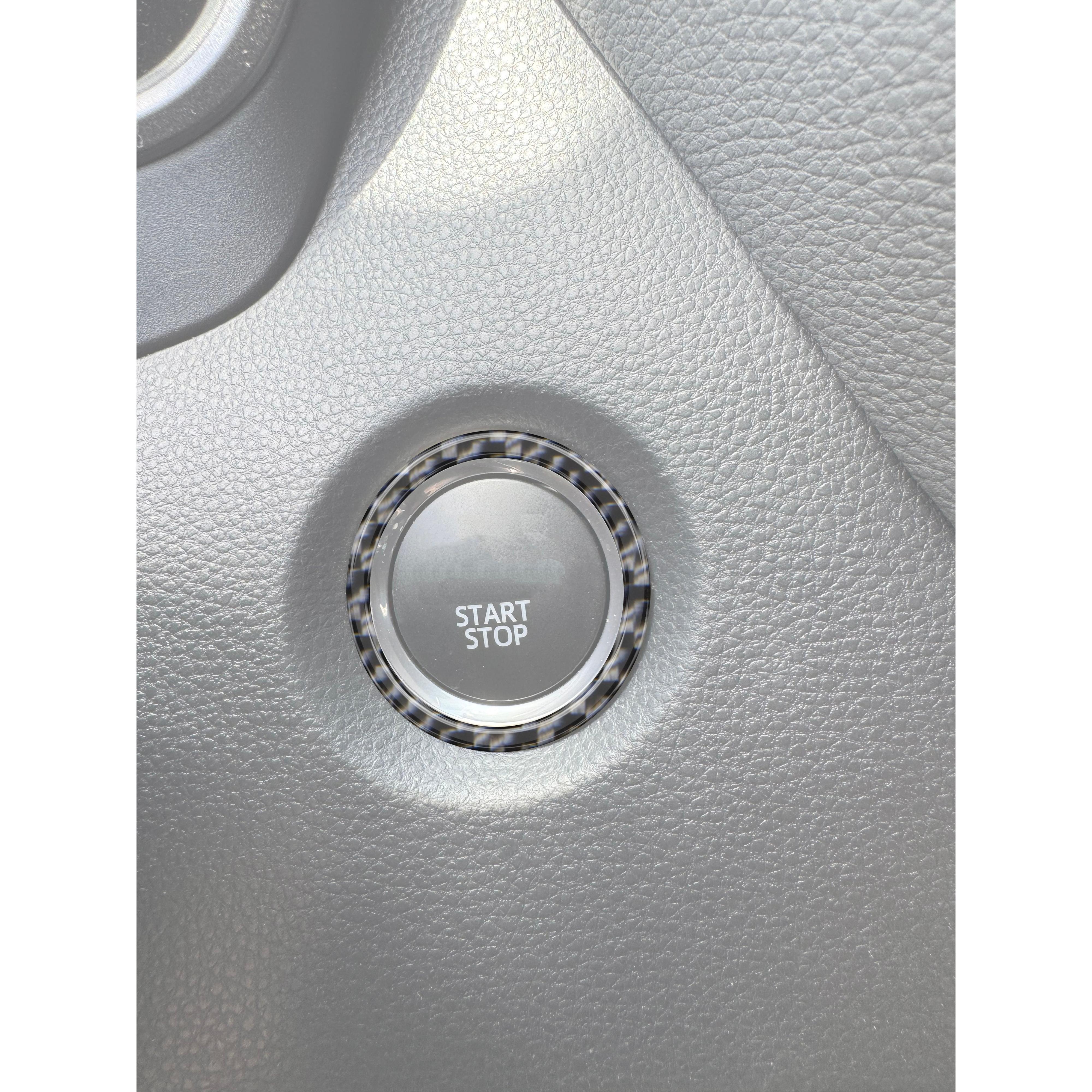 Push-To-Start Button Accent Trim Fits 2023-2025 Toyota GR Corolla