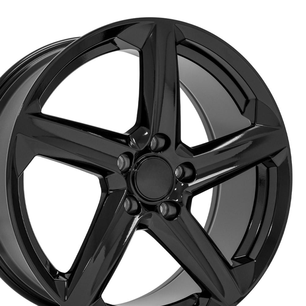 19" Replica CV02D fits Chevrolet C8 Corvette 19x8.5 Gloss Black-SR1 Performance