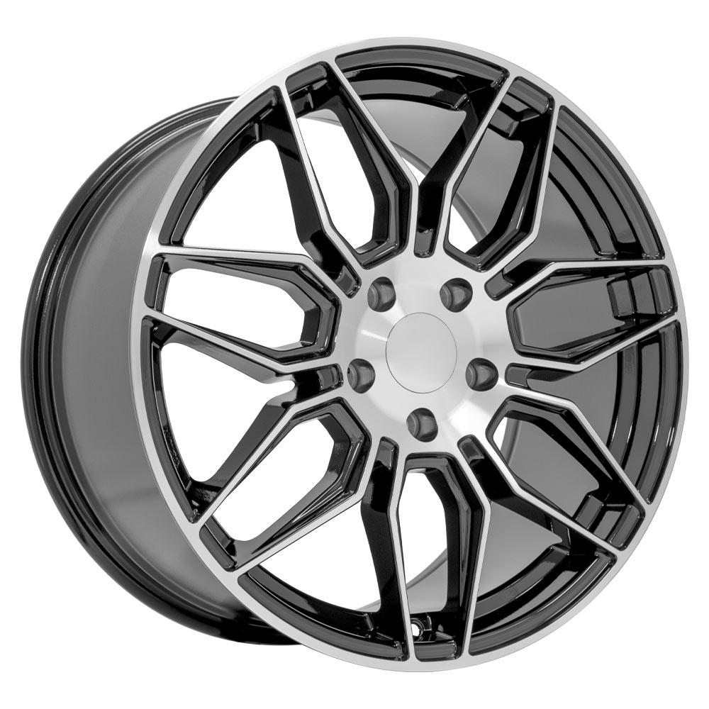 19" Replica CV03C fits Chevrolet C7 Corvette 19x10 Gunmetal Machined-SR1 Performance