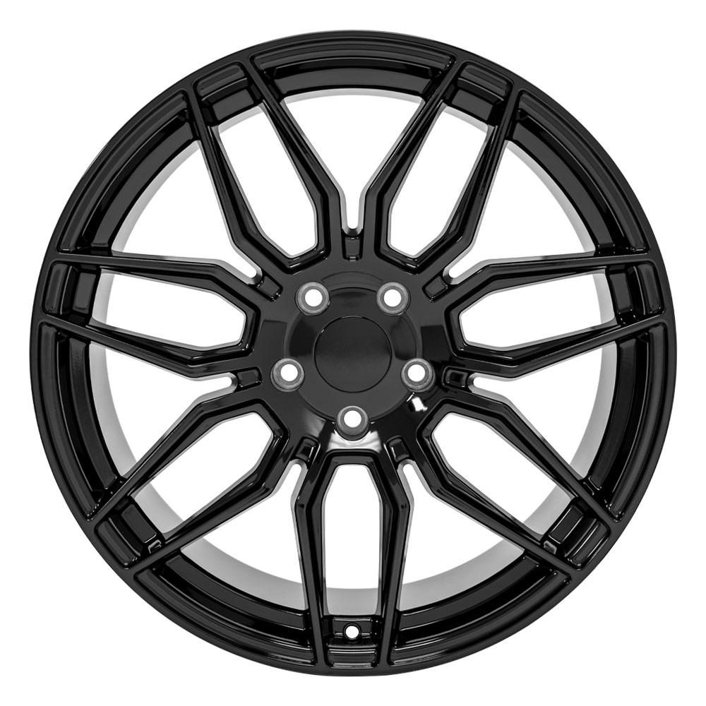 20" Replica CV03D fits Chevrolet C8 Corvette 20x11 Gloss Black-SR1 Performance