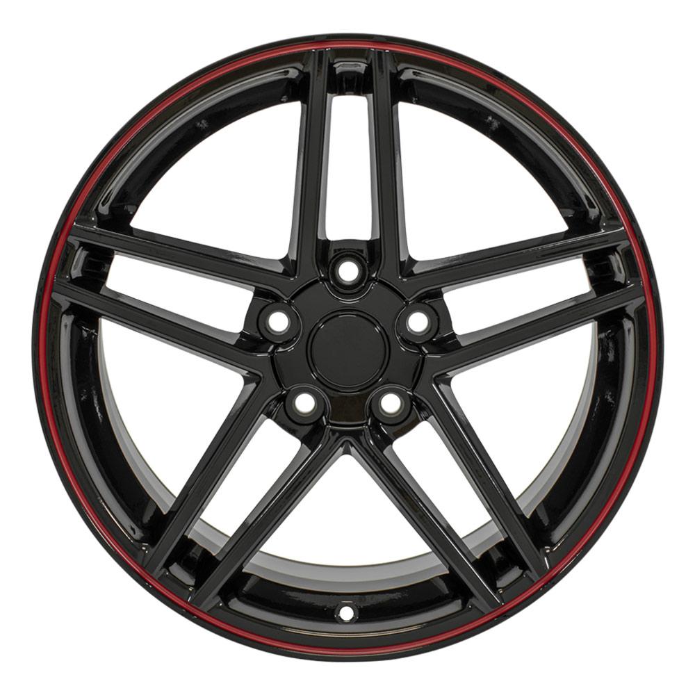 18" Replica CV07A fits Chevrolet Corvette C6 Z06 18x9.5 Redline-SR1 Performance