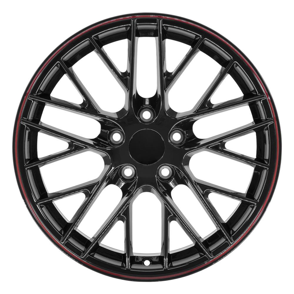 18" Replica CV08B fits Chevrolet Corvette C6 ZR1 18x8.5 Redline-SR1 Performance