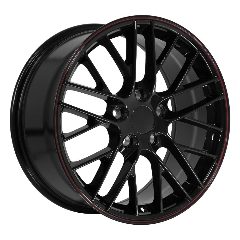 18" Replica CV08B fits Chevrolet Corvette C6 ZR1 18x8.5 Redline-SR1 Performance