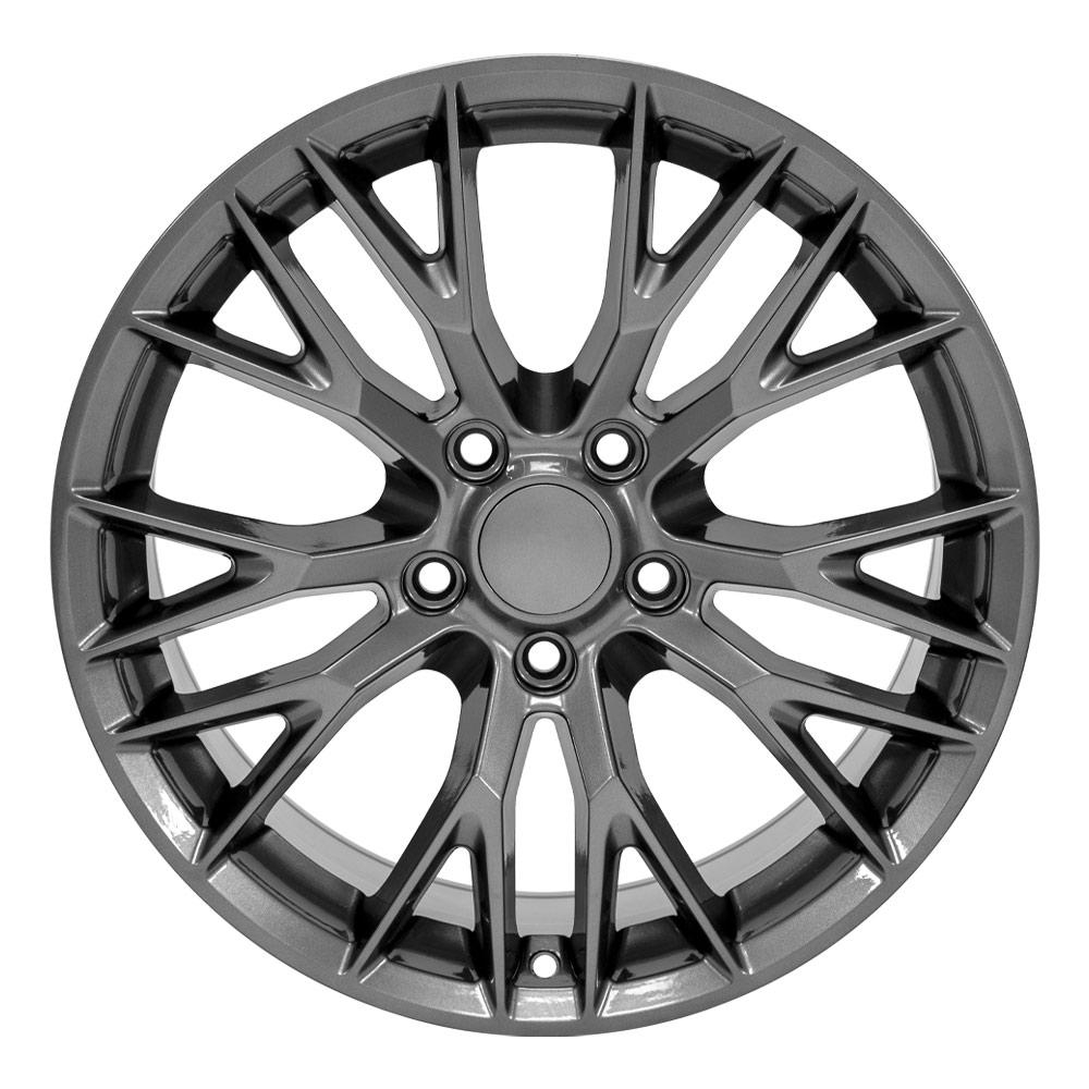 18" Replica CV22 fits Chevrolet Corvette C7 Z06 18x8.5 Gunmetal-SR1 Performance