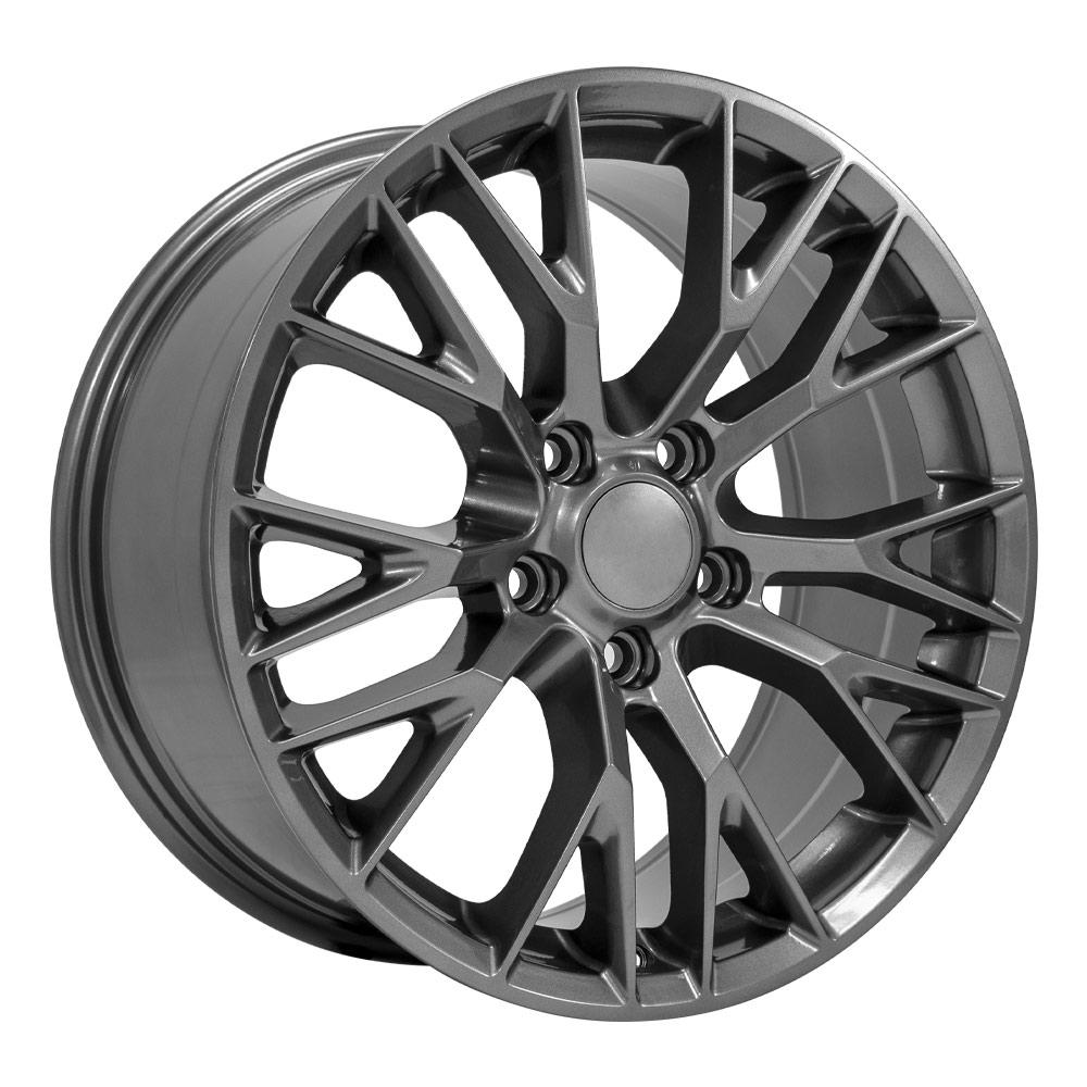 18" Replica CV22 fits Chevrolet Corvette C7 Z06 18x8.5 Gunmetal-SR1 Performance
