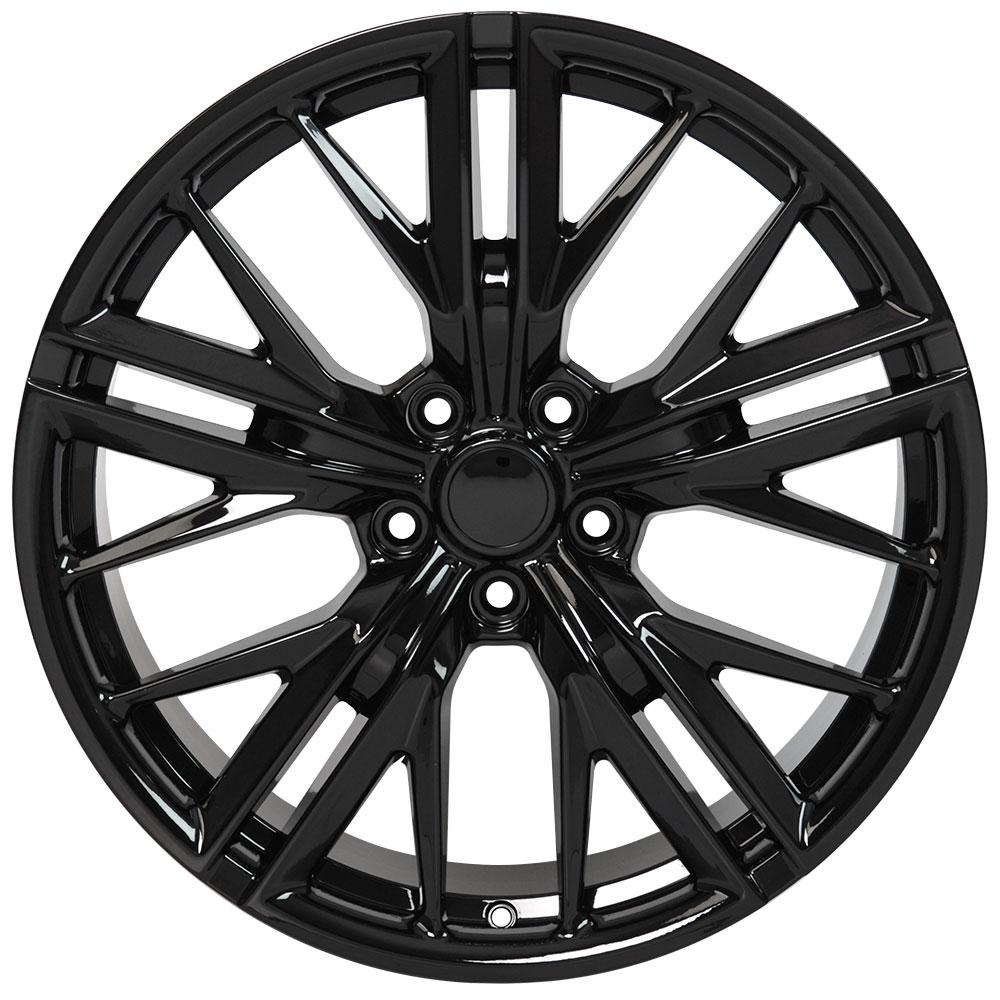 20" Replica CV25 fits Chevrolet Camaro ZL1 20x9.5 Black-SR1 Performance